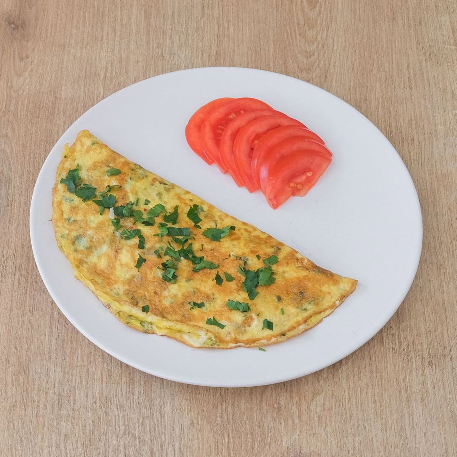 Patatesli Kaşarlı Omlet