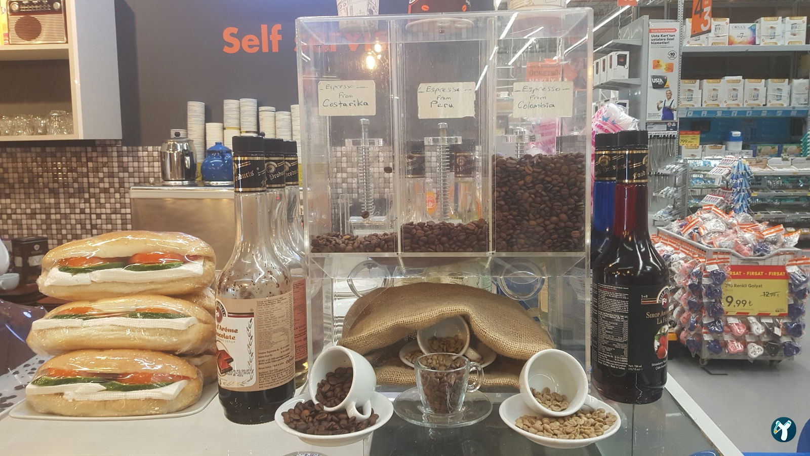Caffé Latte Koçtaş Yapı Market Kartal(Italian Kahve Markası)