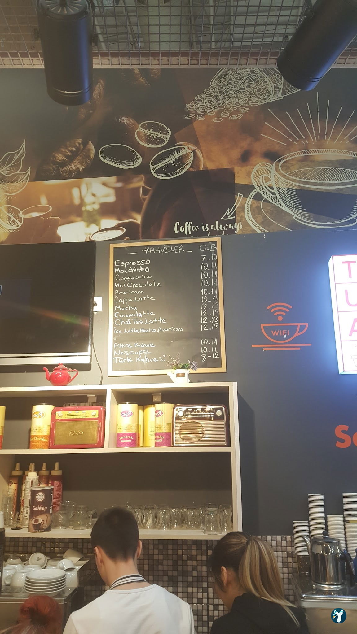 Caffé Latte Koçtaş Yapı Market Kartal(Italian Kahve Markası)