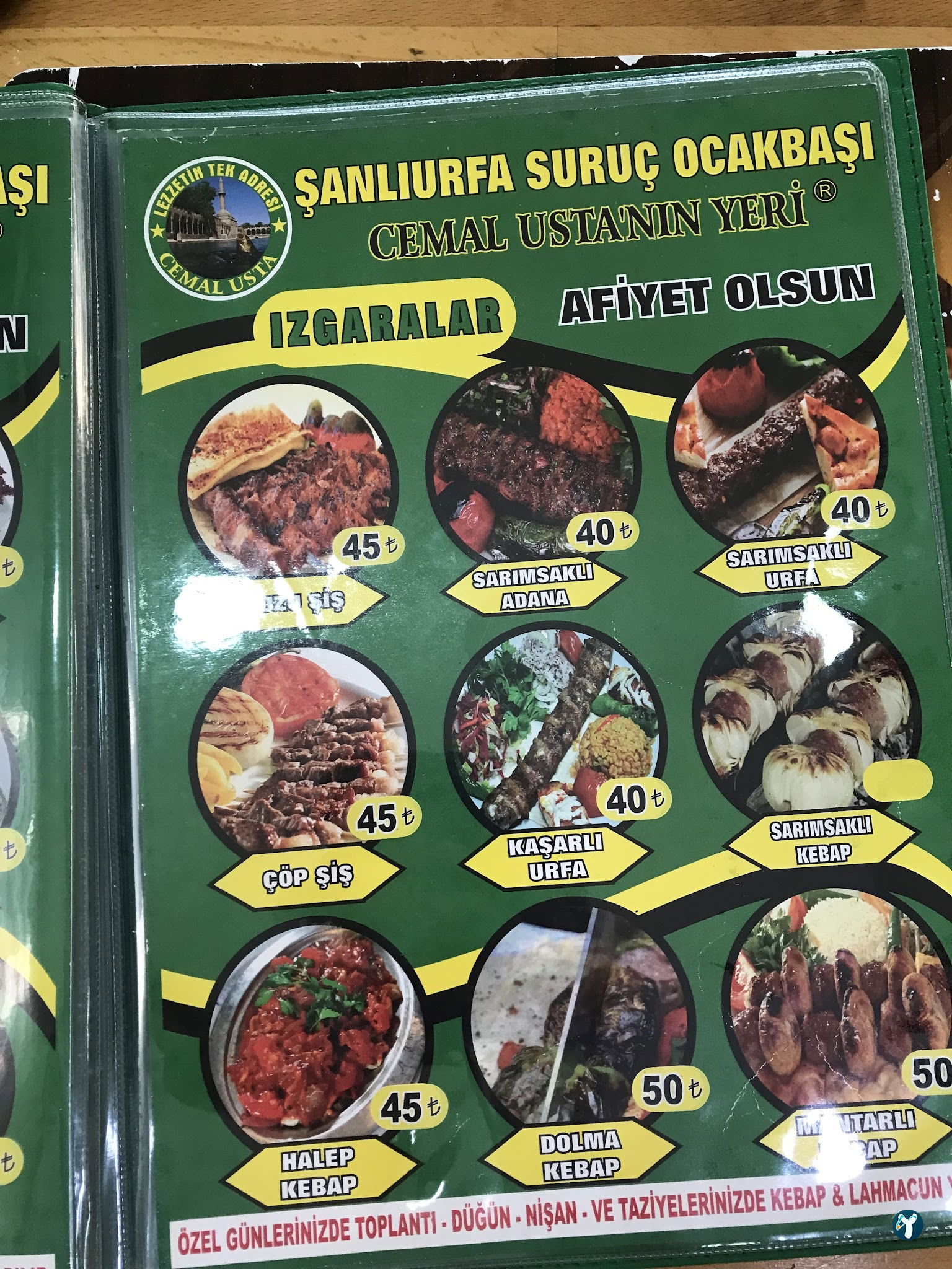 Şanlıurfa Suruç Ocakbaşı 2 (Cemal Usta'Nın Yeri)