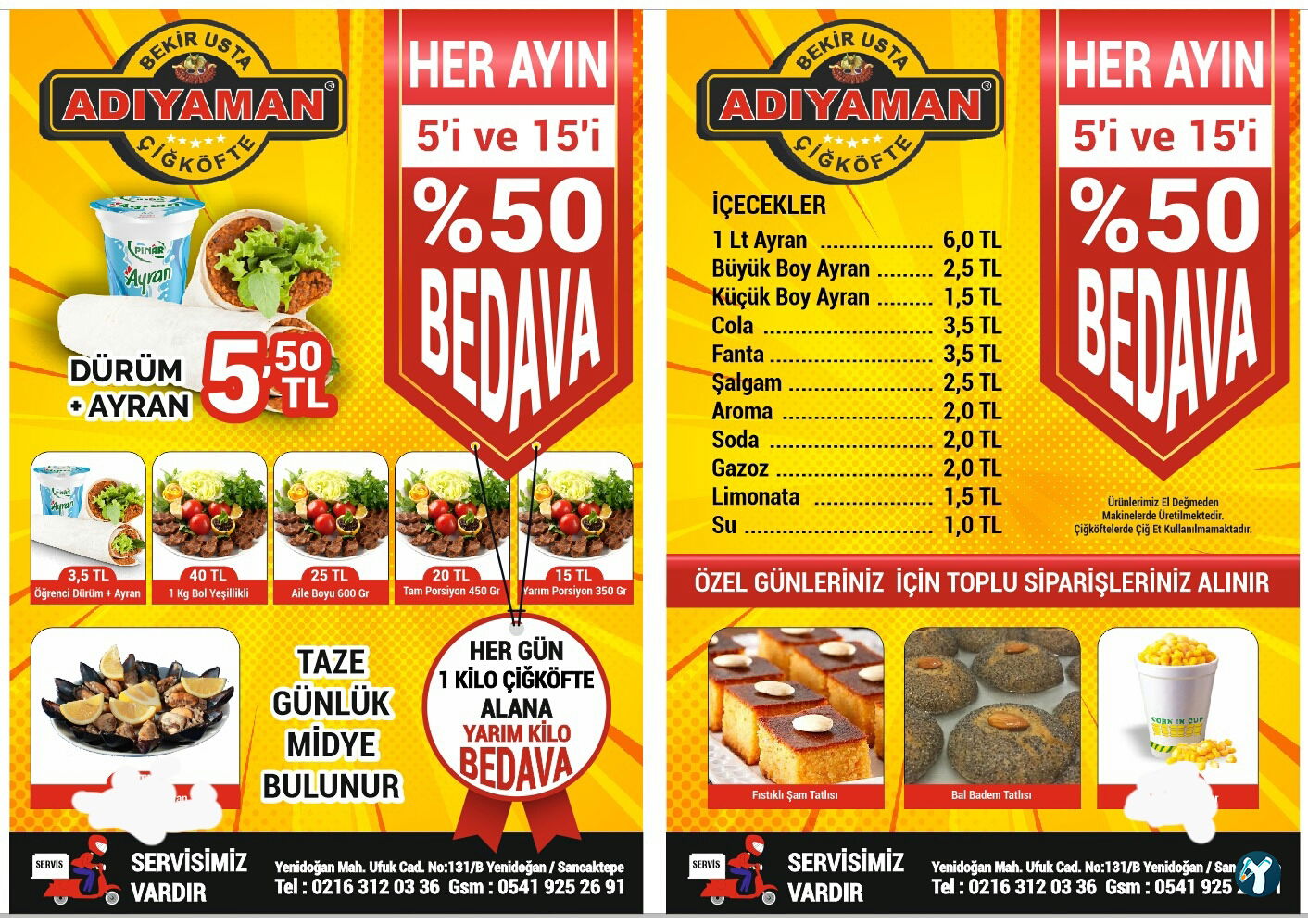 Kral Çiğköfte Yenidoğan