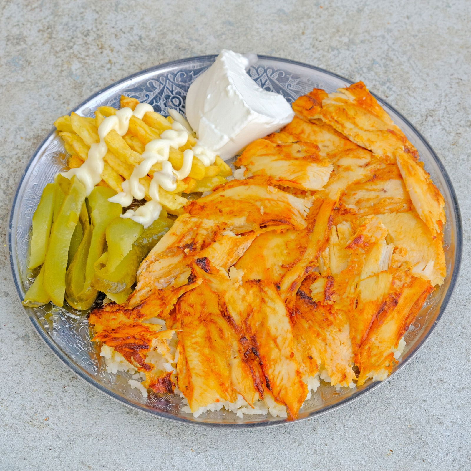 Pilav Üstü Katık Plus Tavuk Döner