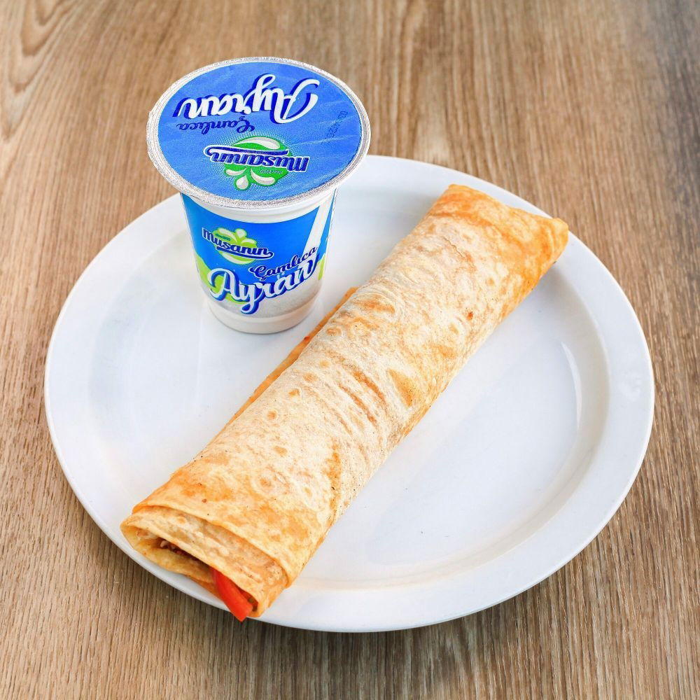 Bazuka Et Döner Dürüm & Ayran Menü
