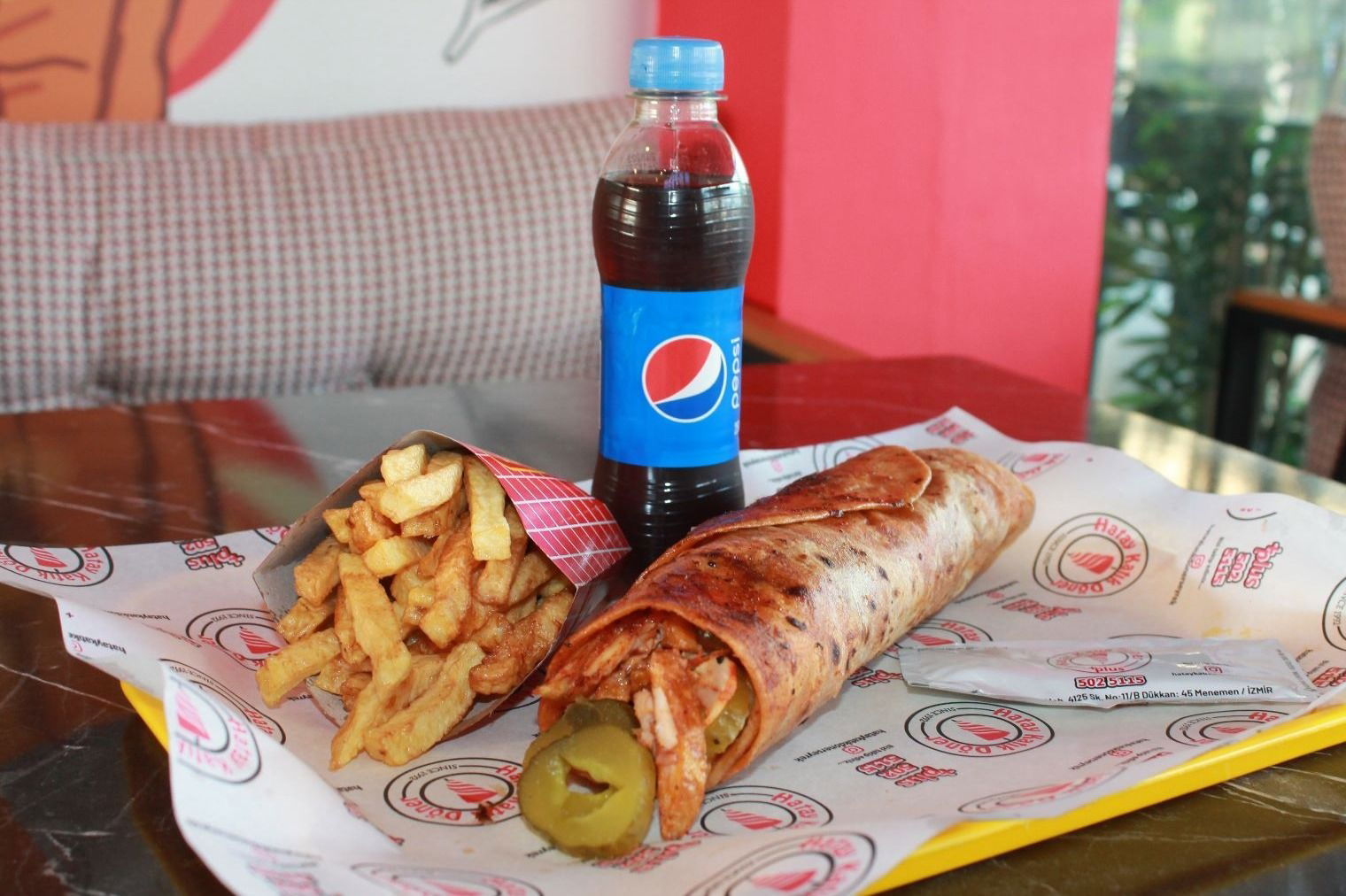 Hatay Usulü Katık Tavuk Döner Menü