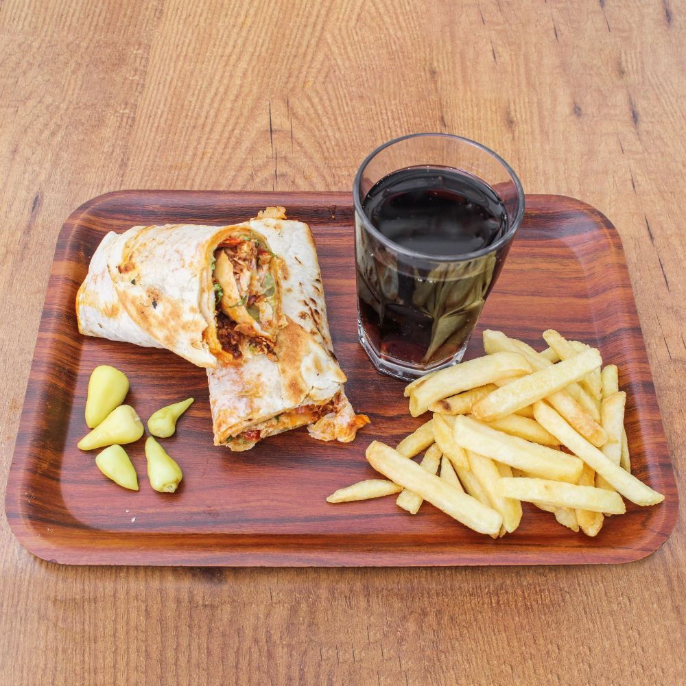 Plus Bazuka Tavuk Döner Dürüm Menü 4