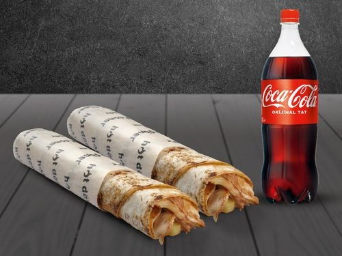 İkili Tavuk Midi Dürüm Menü