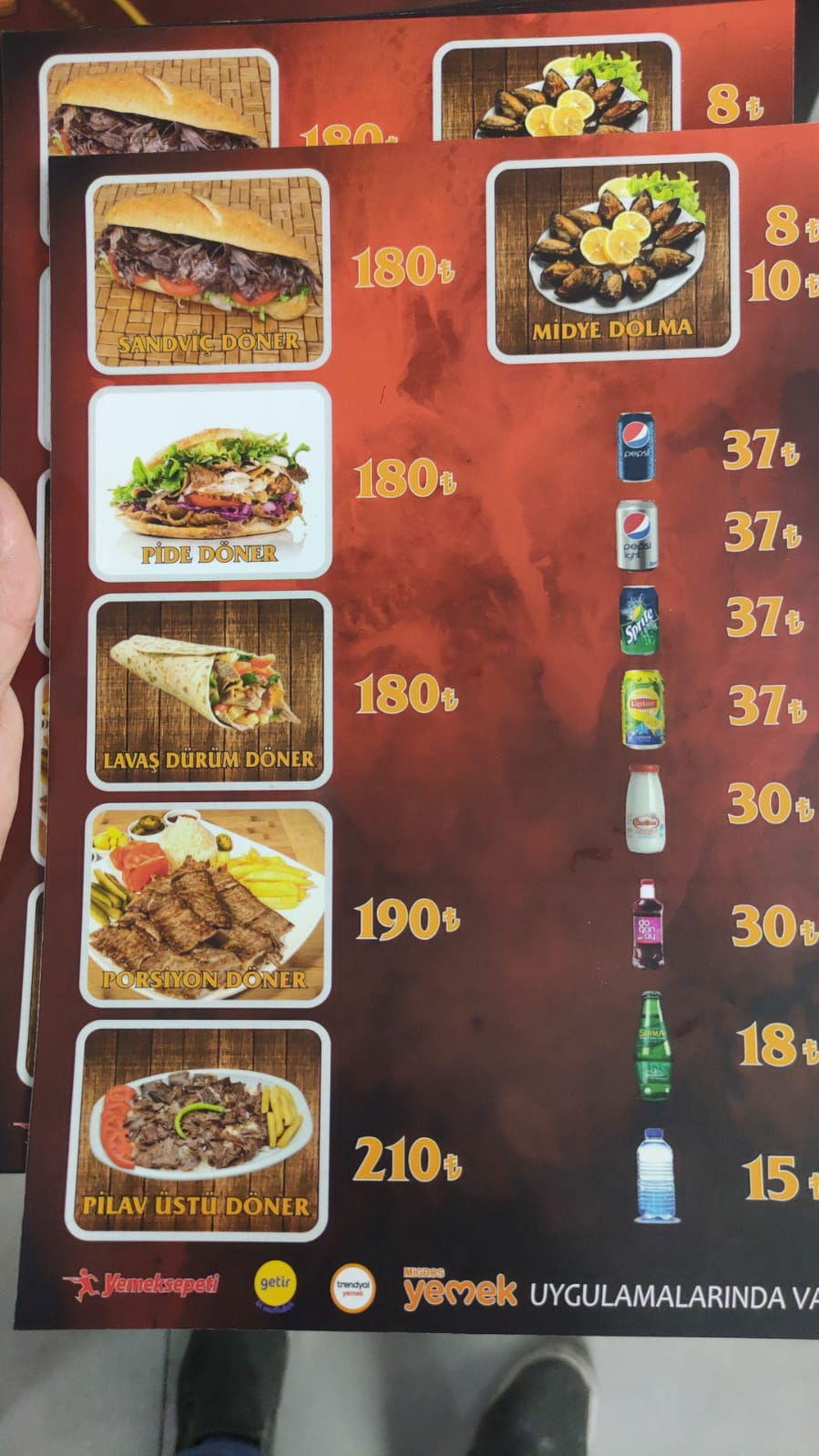 Karadeniz Gece Dönercisi Avcılar