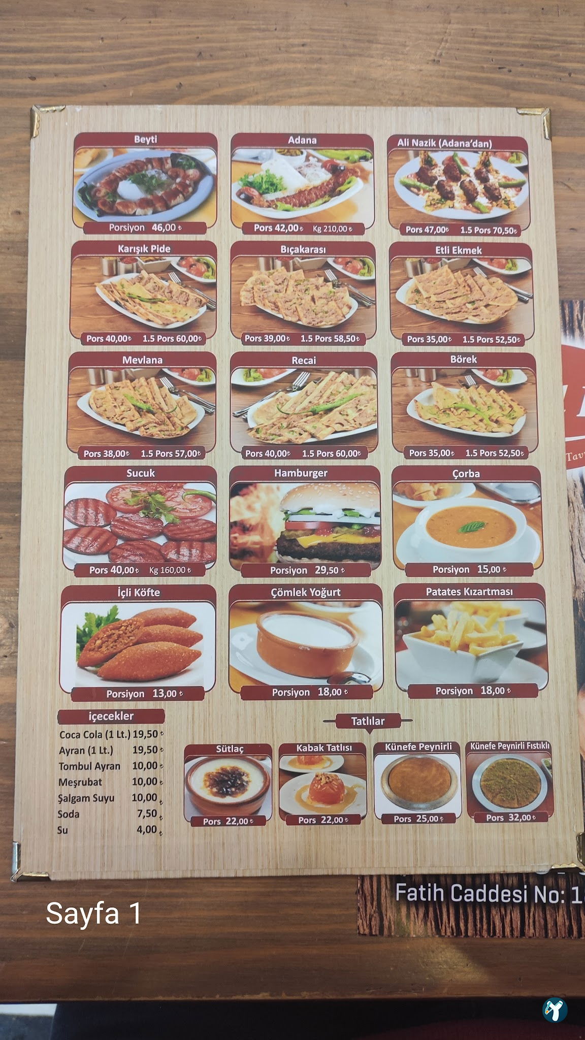 Bolu Et Mangal Keyfi Lokantası