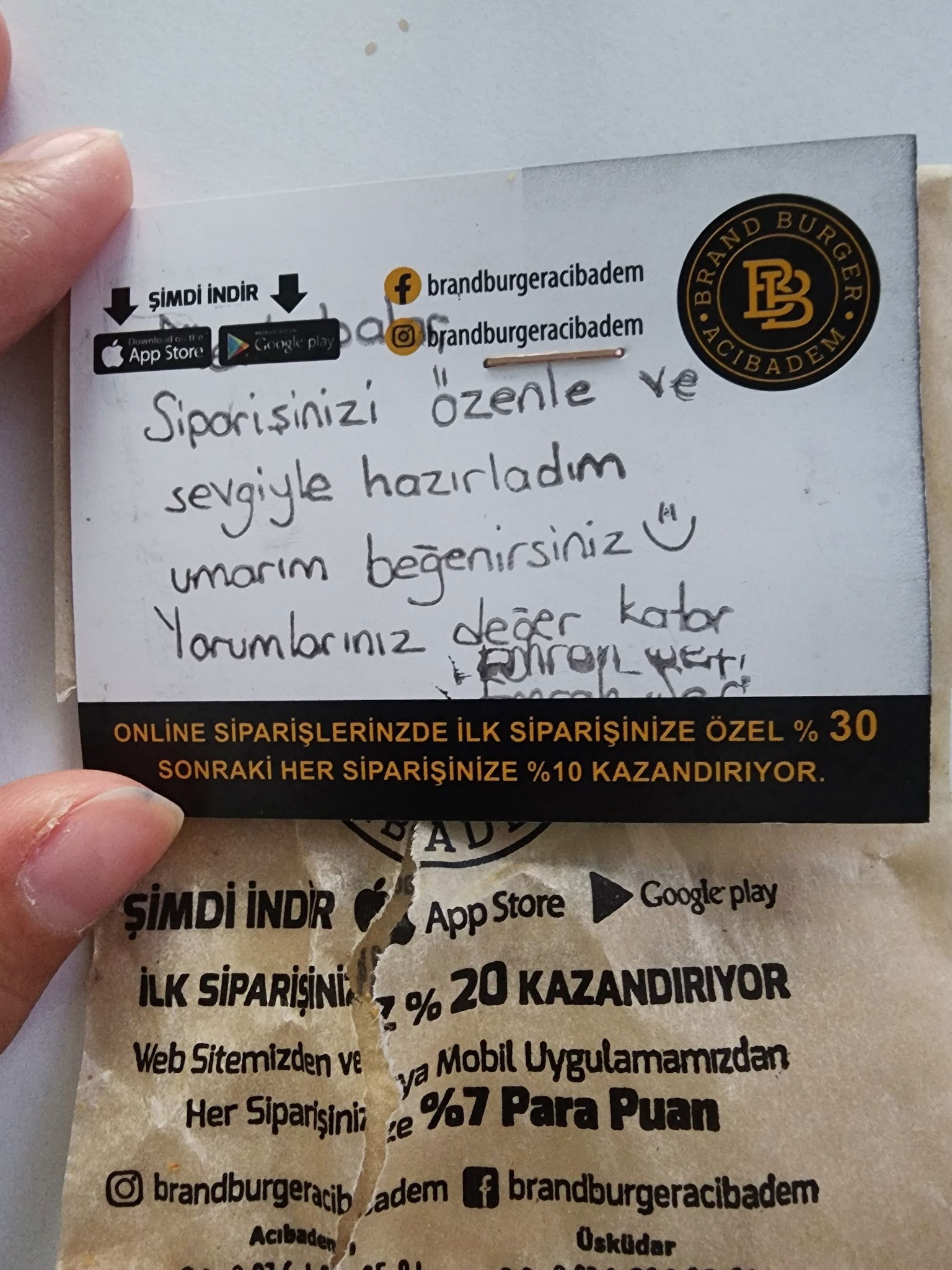 Brand Burger Üsküdar Valide-I Atik