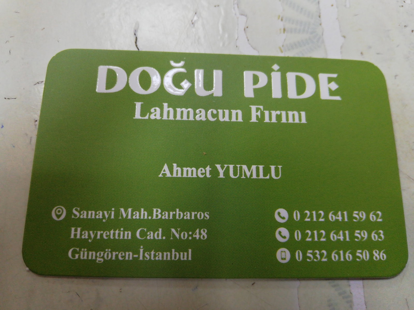 Doğu Pide Lahmacun