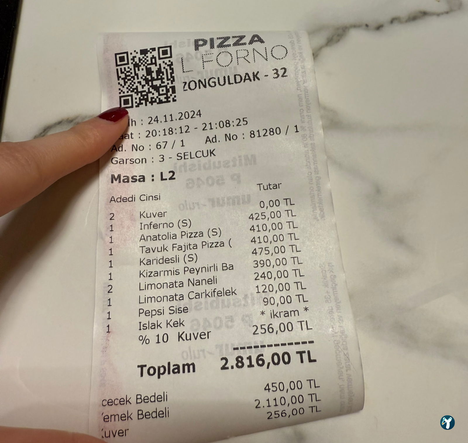 Pizza Il Forno Zonguldak