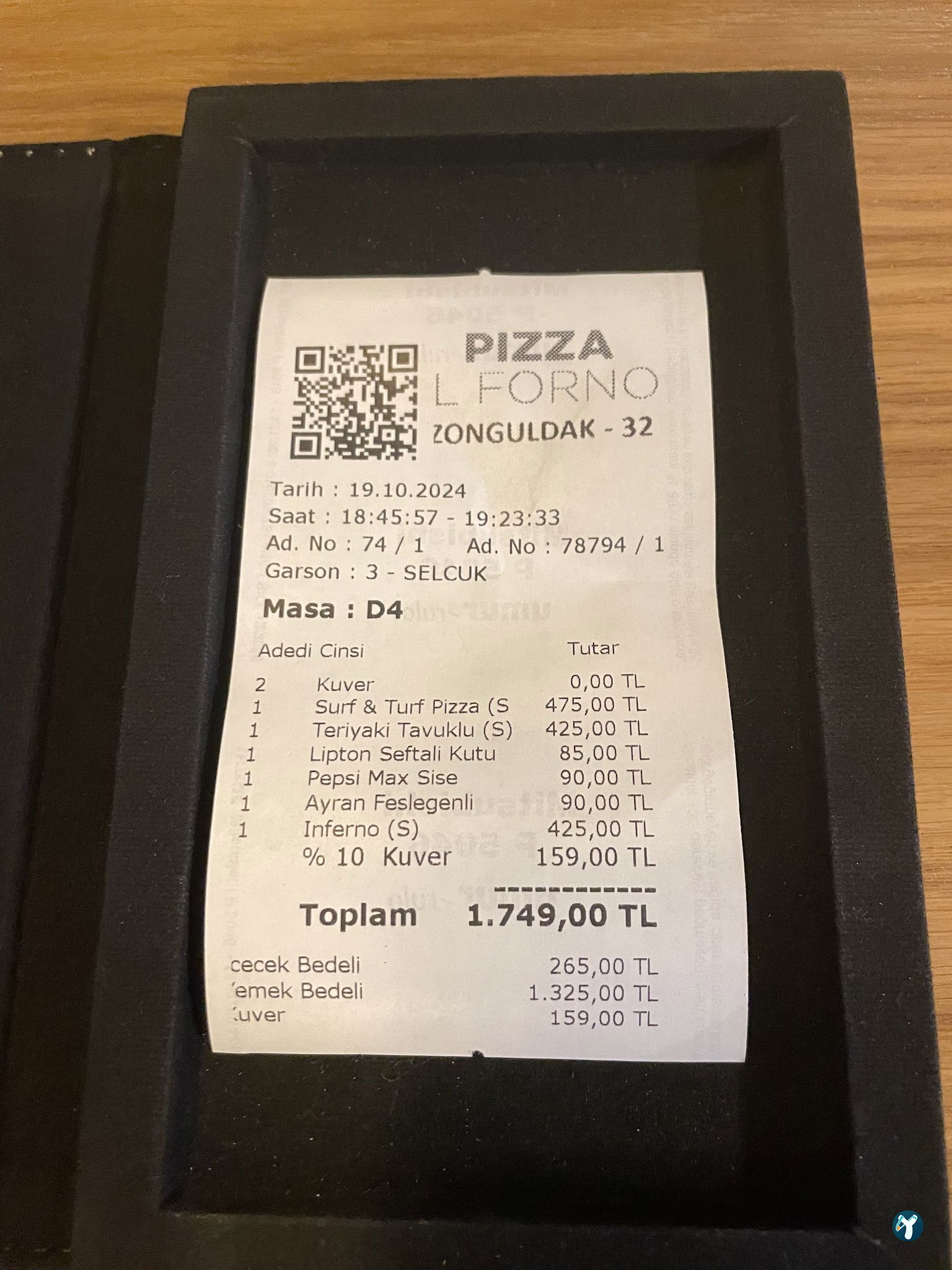 Pizza Il Forno Zonguldak