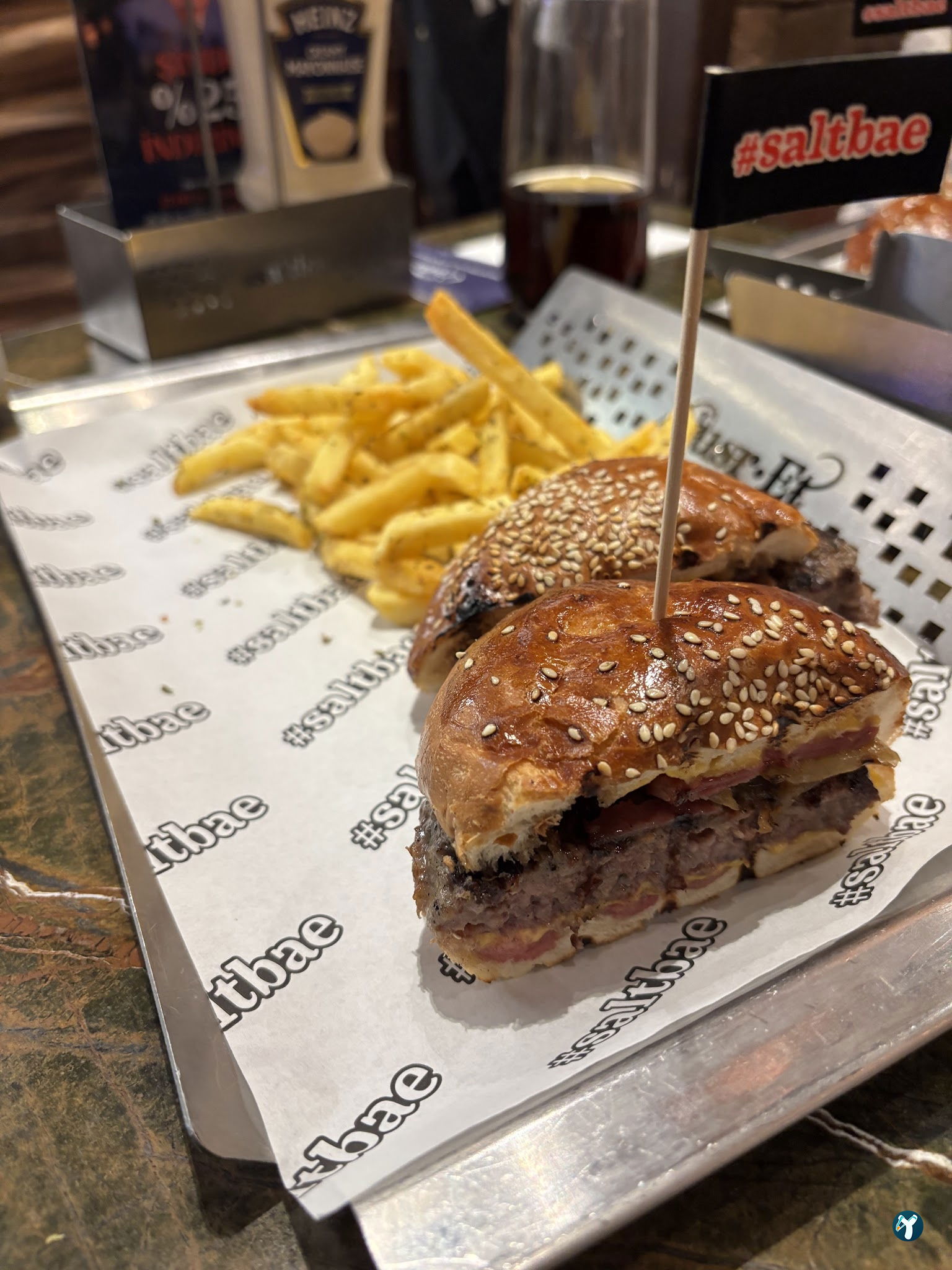 Saltbae Burger Kanyon