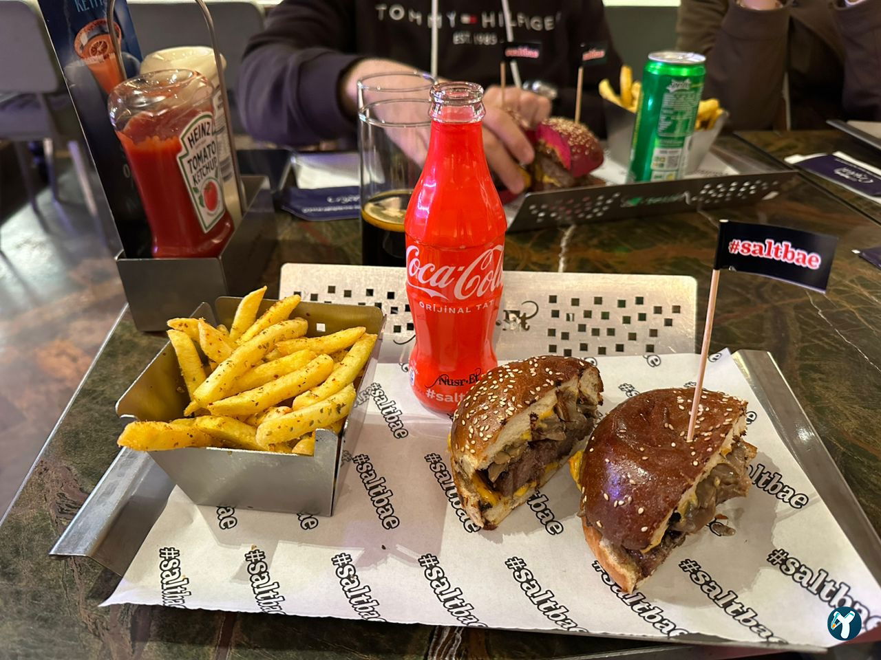 Saltbae Burger Kanyon