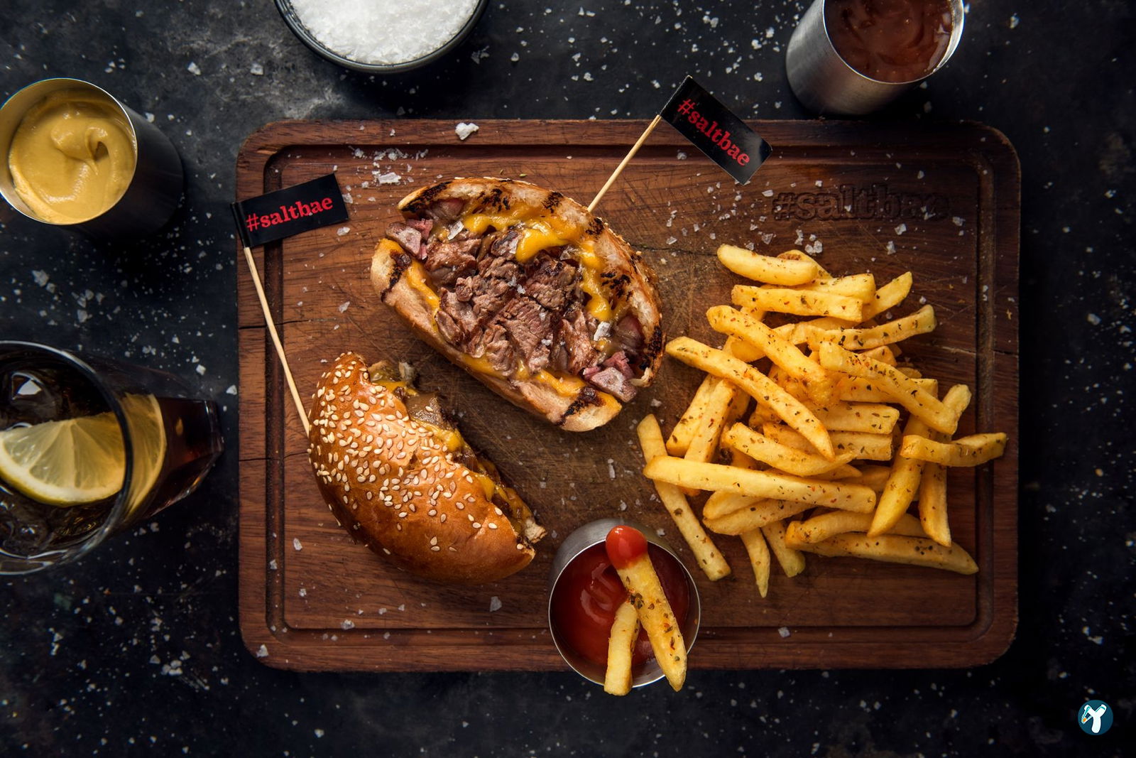 Saltbae Burger Kanyon