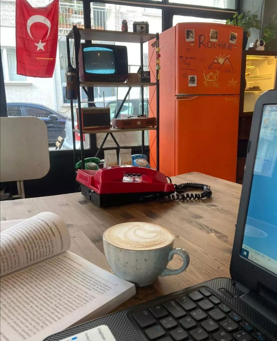 Routine Cake And Coffee