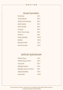 Routine Cake And Coffee resimleri