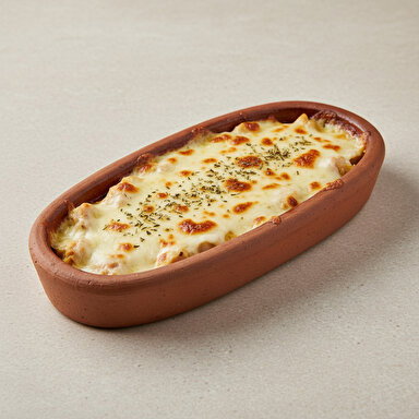 Kiremitte Kaşarlı Tavuk