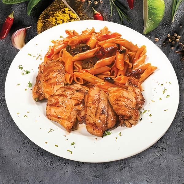 Izgara Tavuklu Soslu Penne