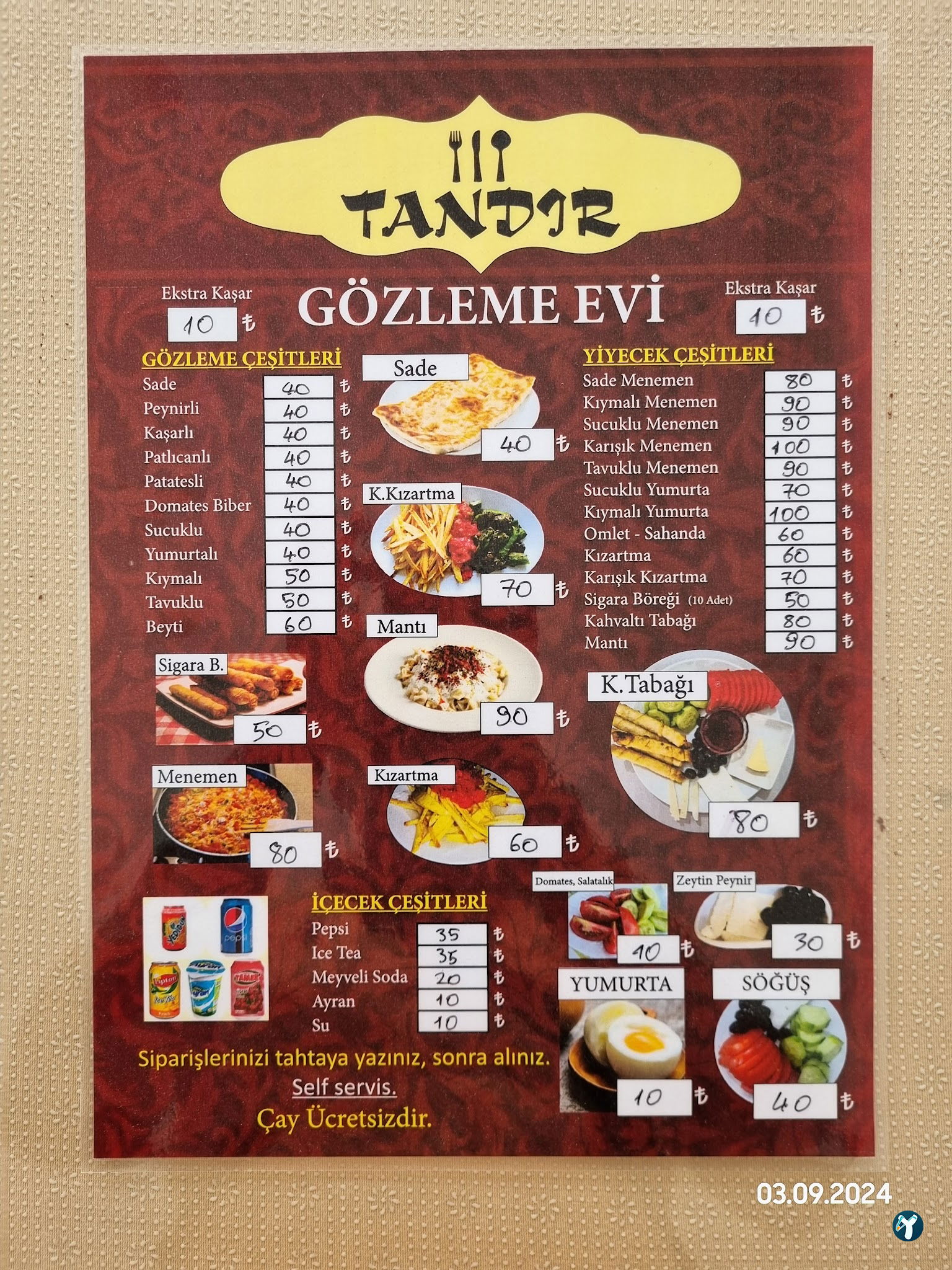 Tandir Gözleme-Menemen