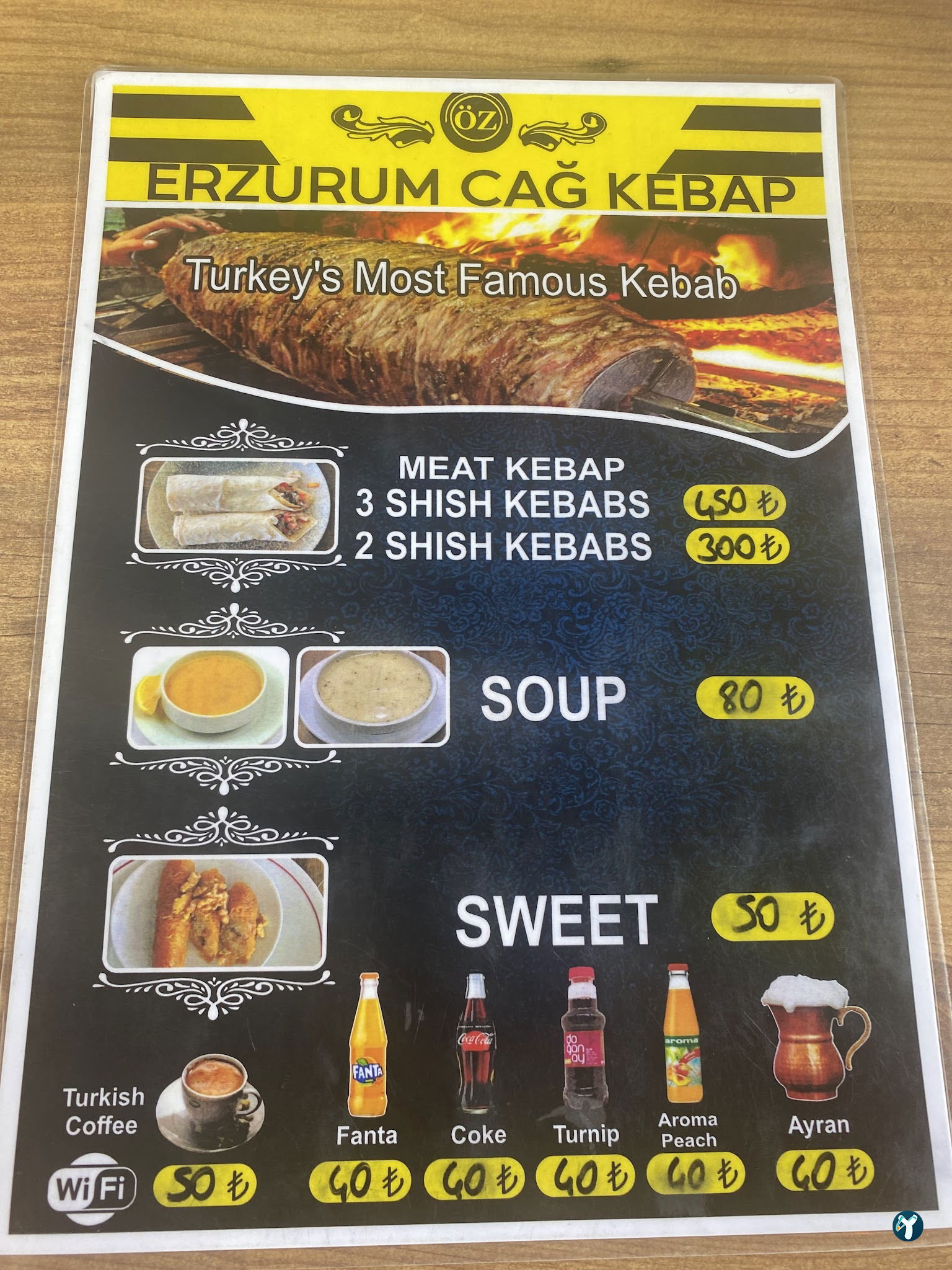 Öz Erzurum Cağ Kebap Salonu Resturan
