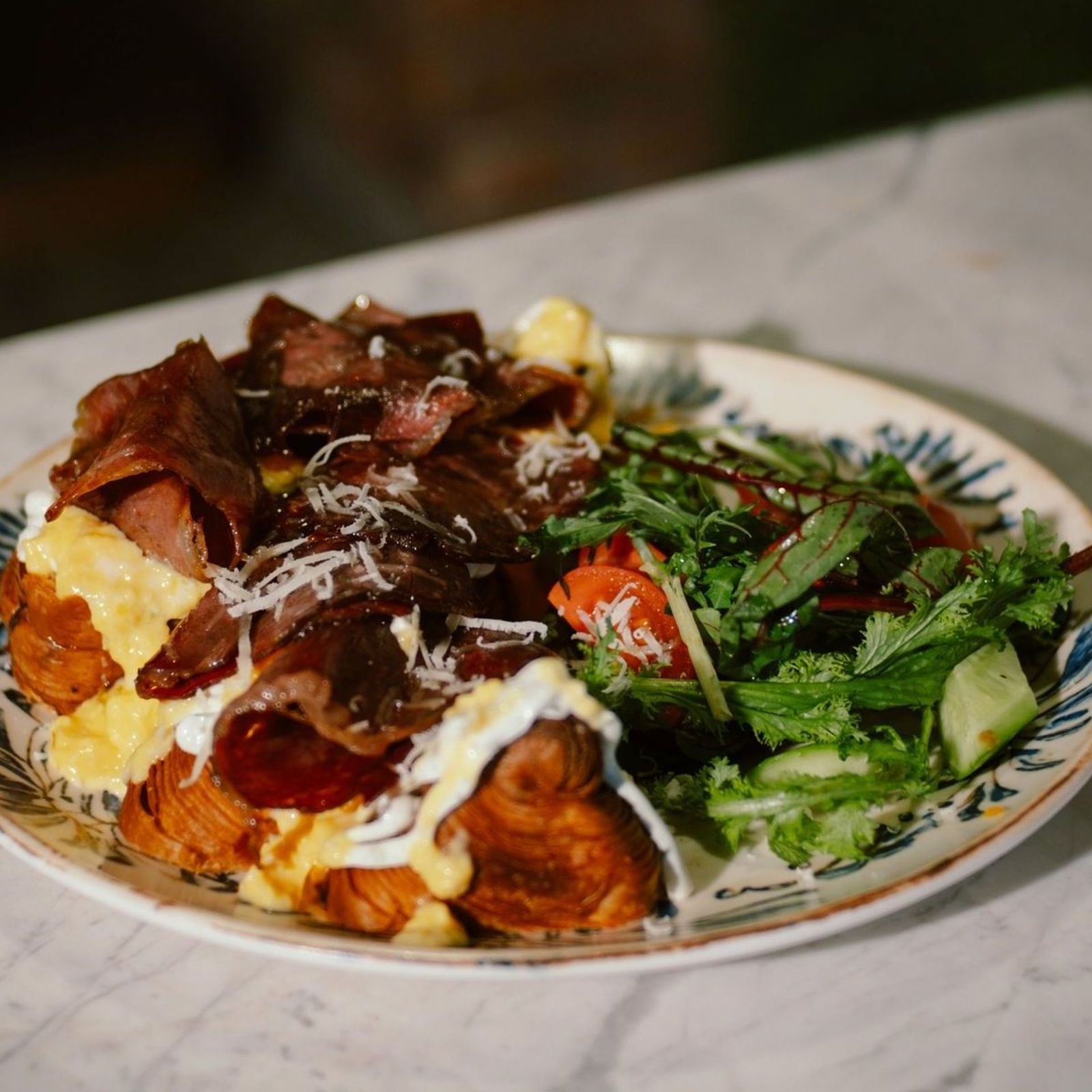 Smoke Beef Croissant