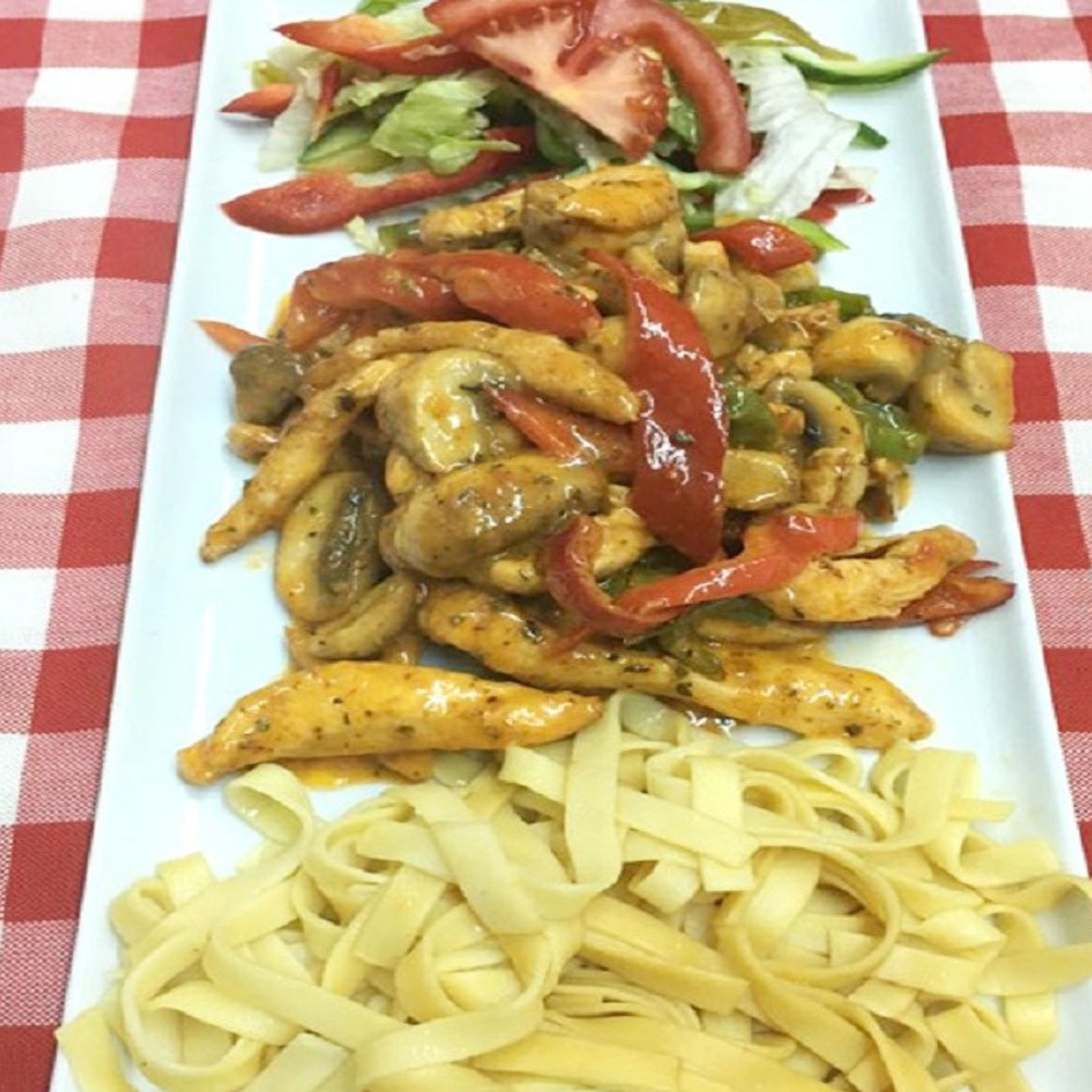 Combo Mantarlı Tavuk