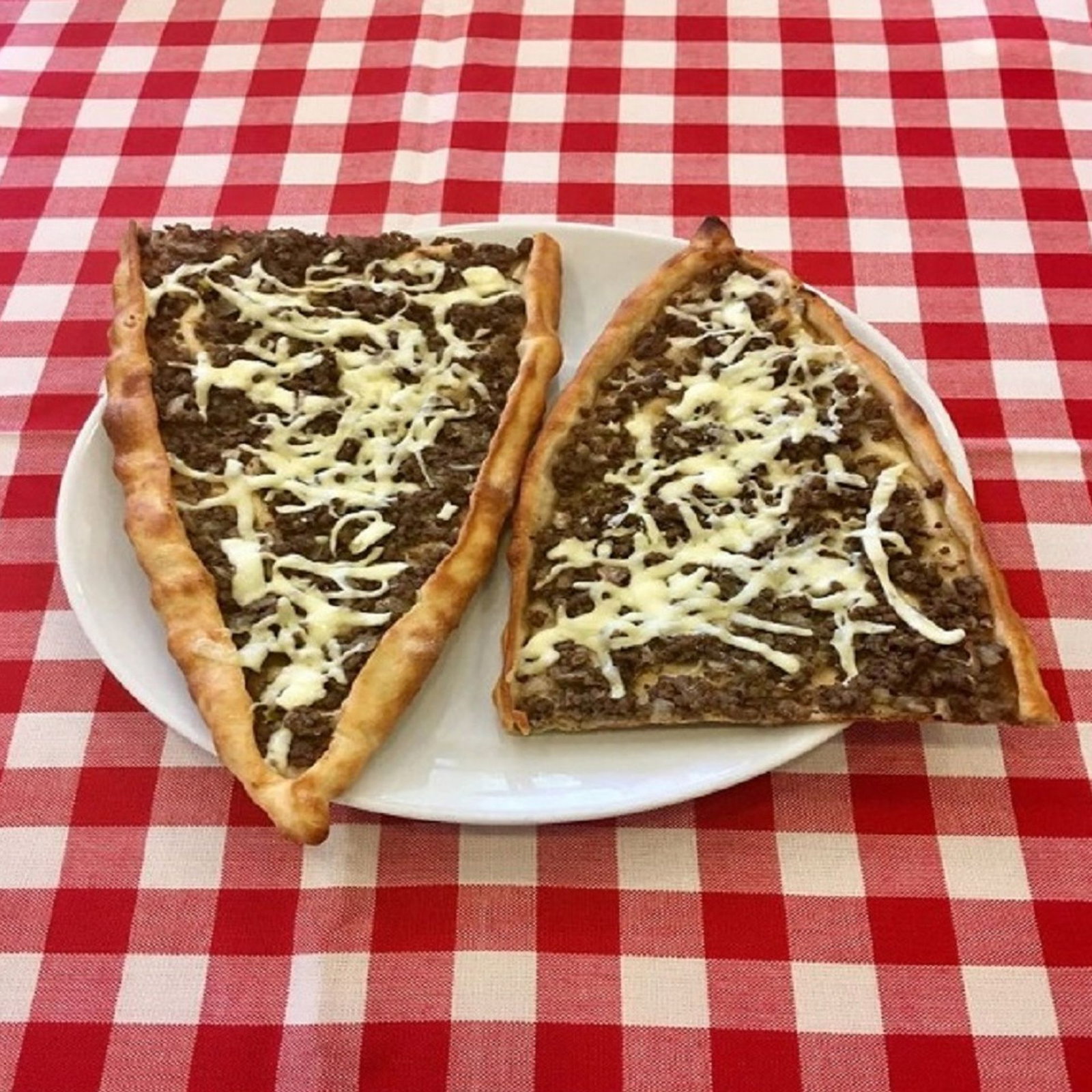 Kıymalı Kaşarlı Pide (Açık)