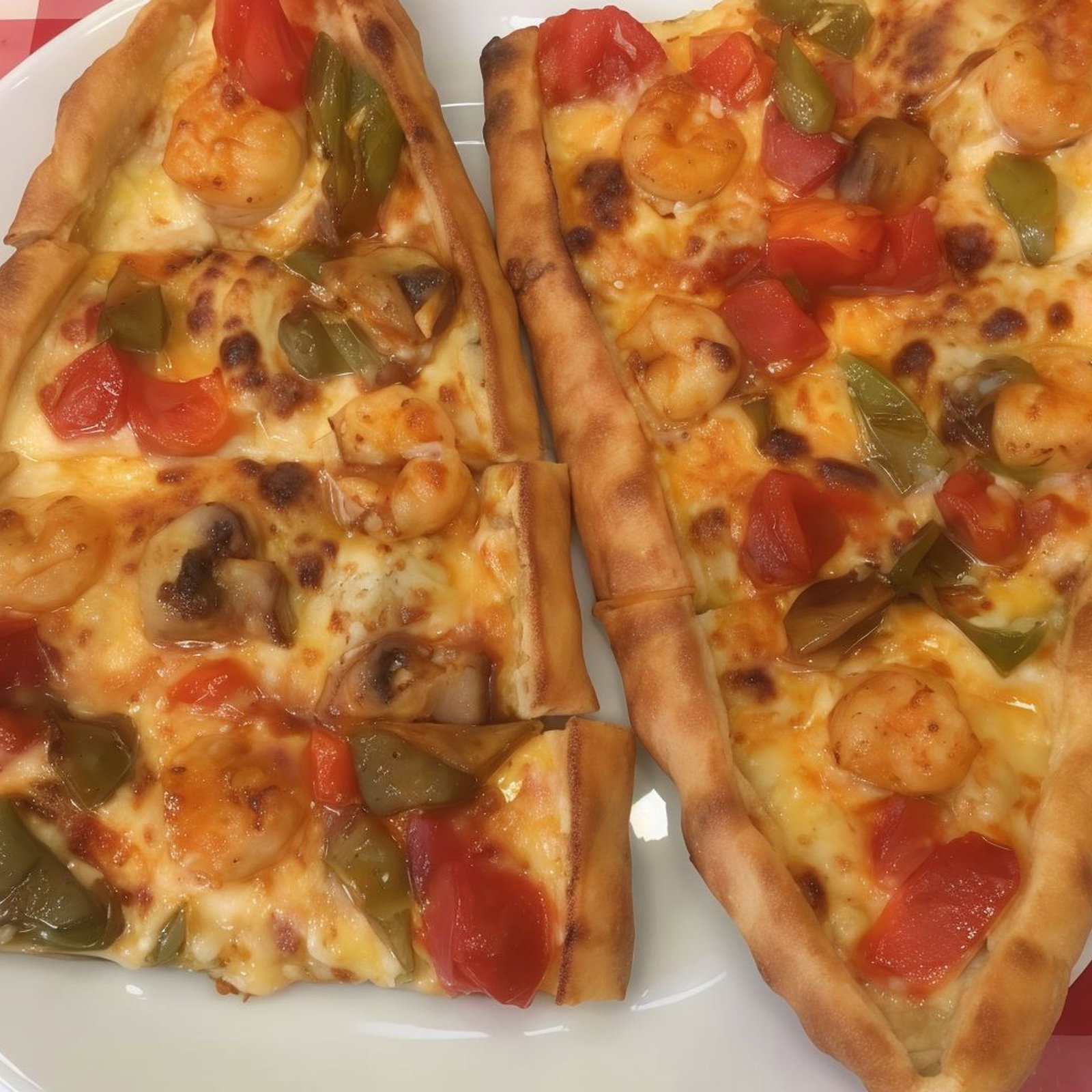 Karidesli Pide (Açık)