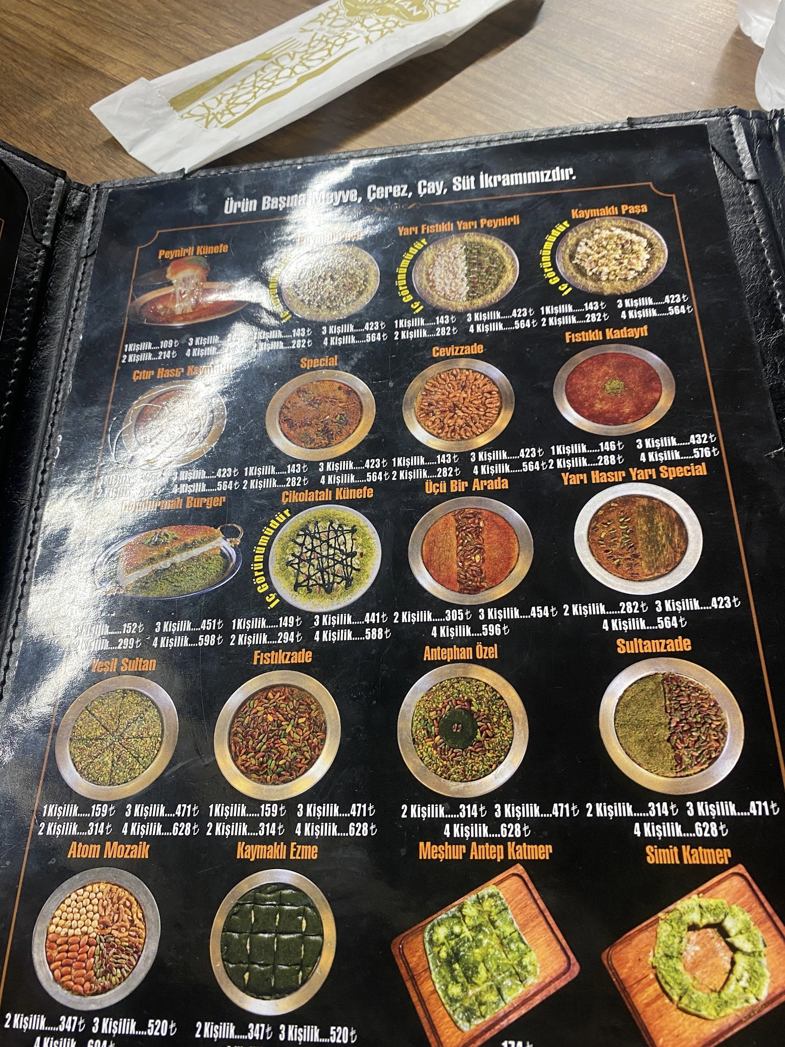 Antephan Künefe Sefaköy