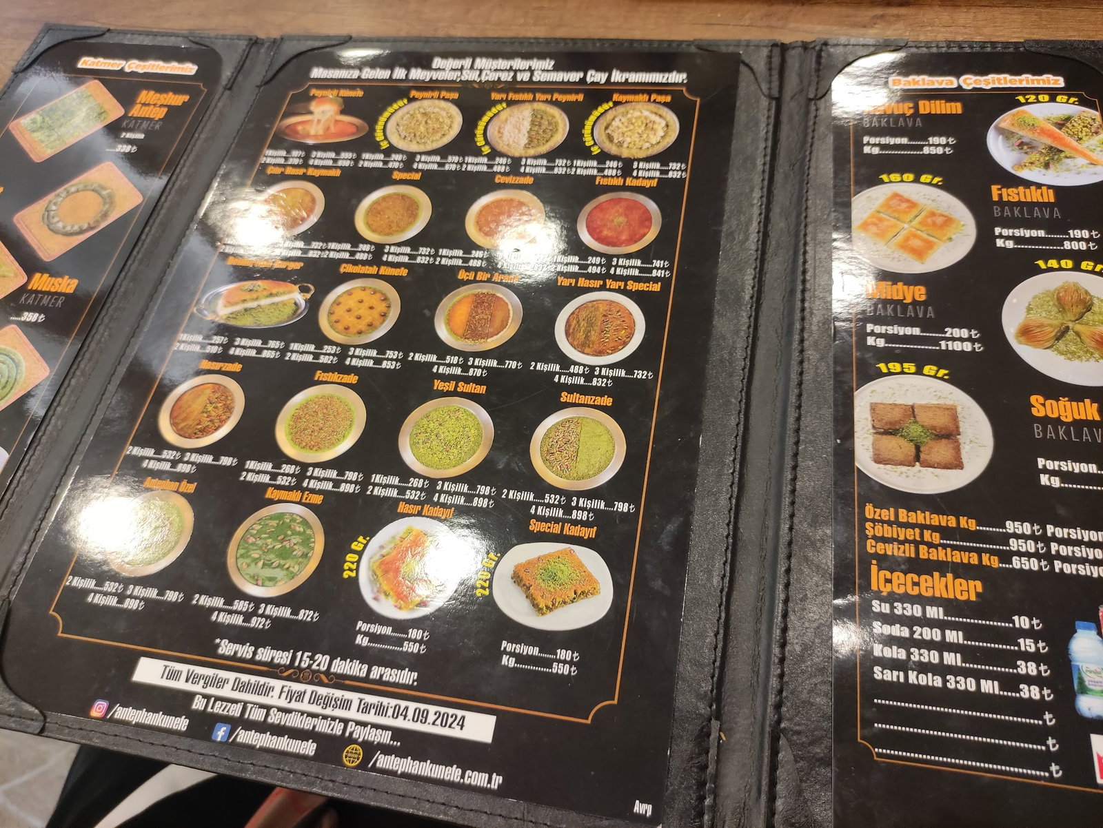 Antephan Künefe Sefaköy