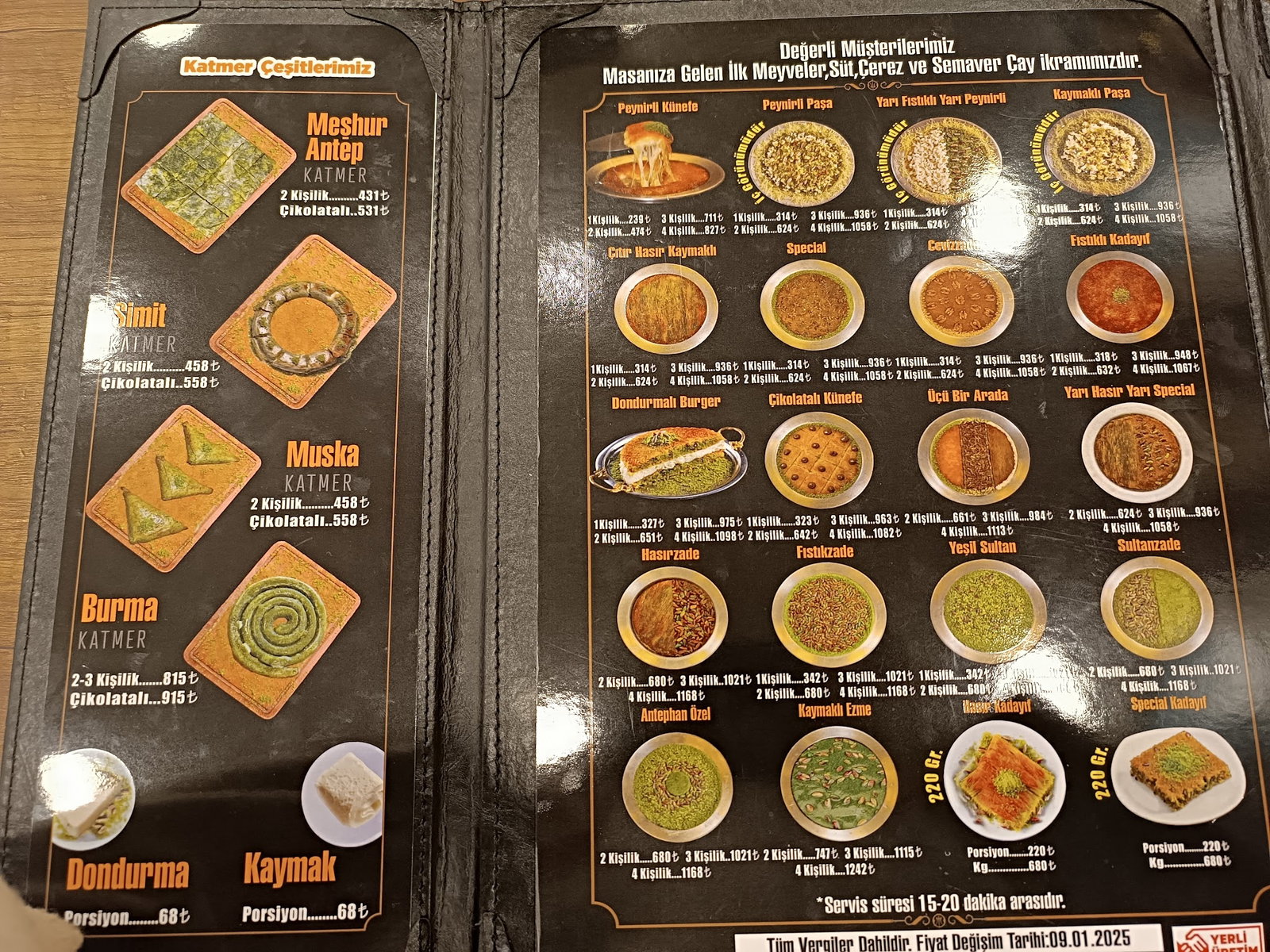 Antephan Künefe Sefaköy