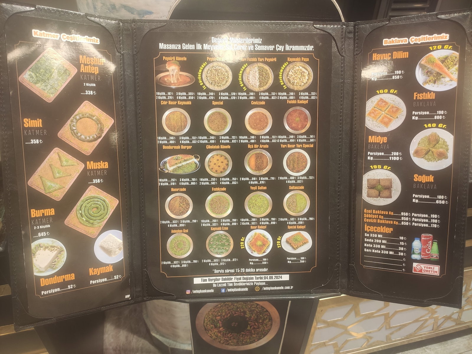 Antephan Künefe Sefaköy