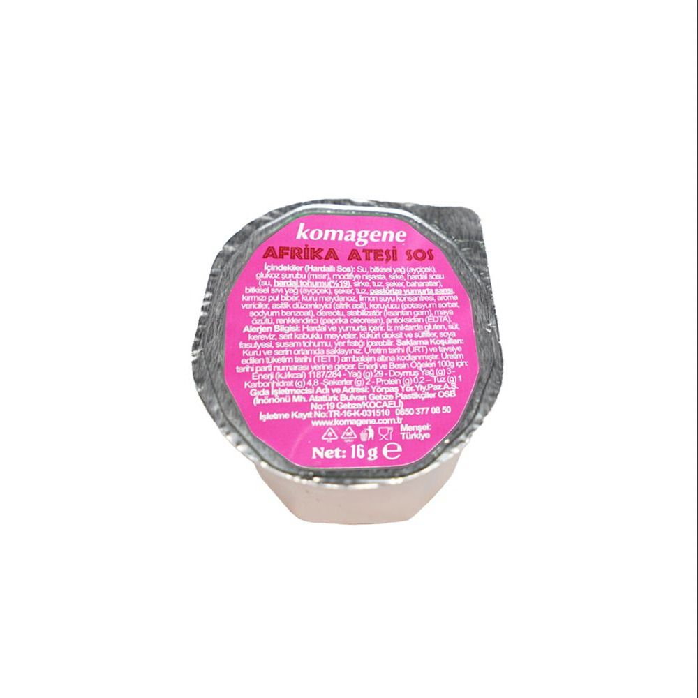 Afrika Ateşi Sos (16 gr.)
