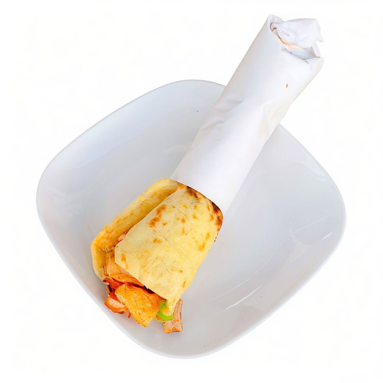 Çift Lavaş Tavuk Döner Dürüm