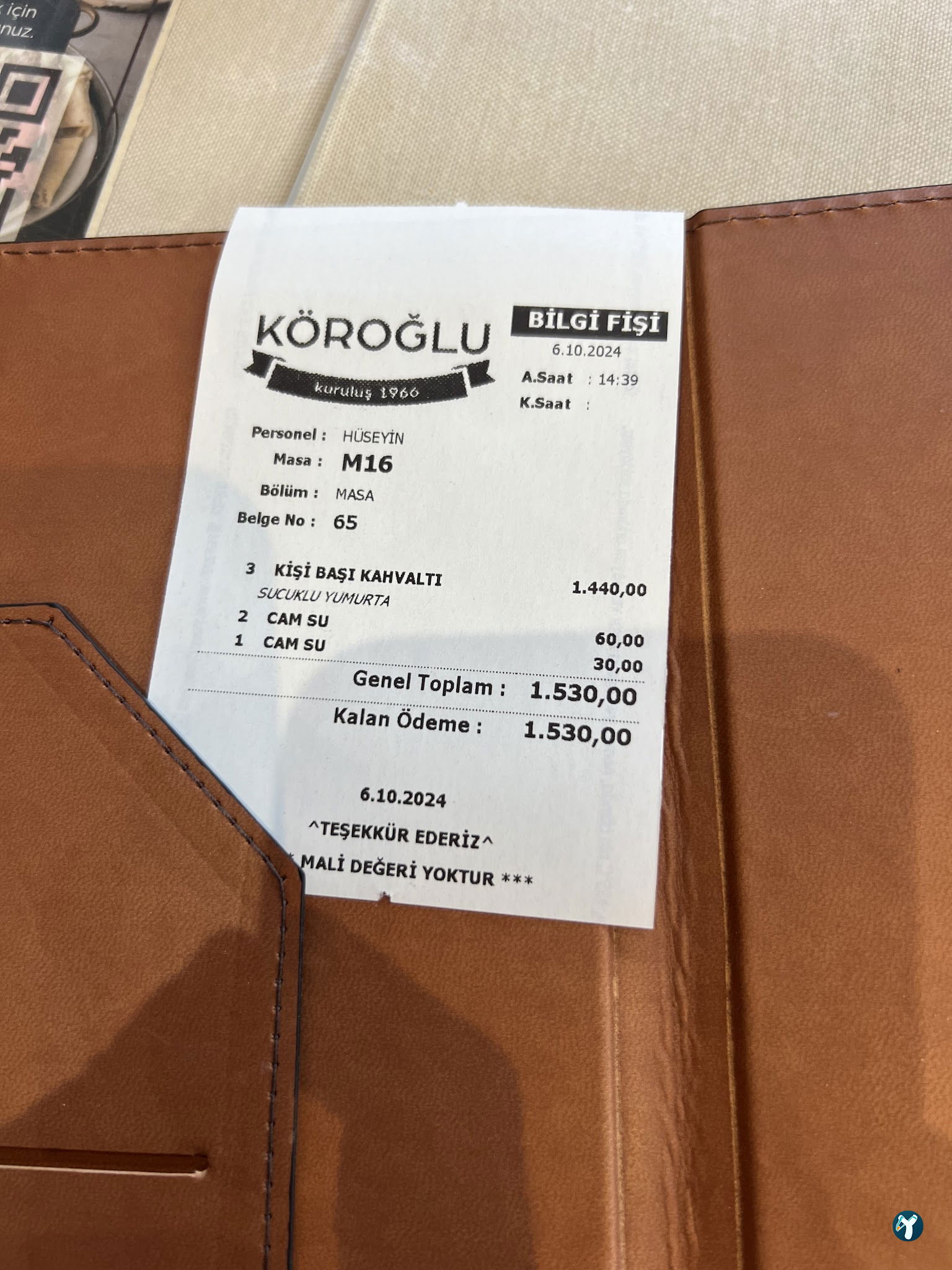 Köroğlu Pide Salonu