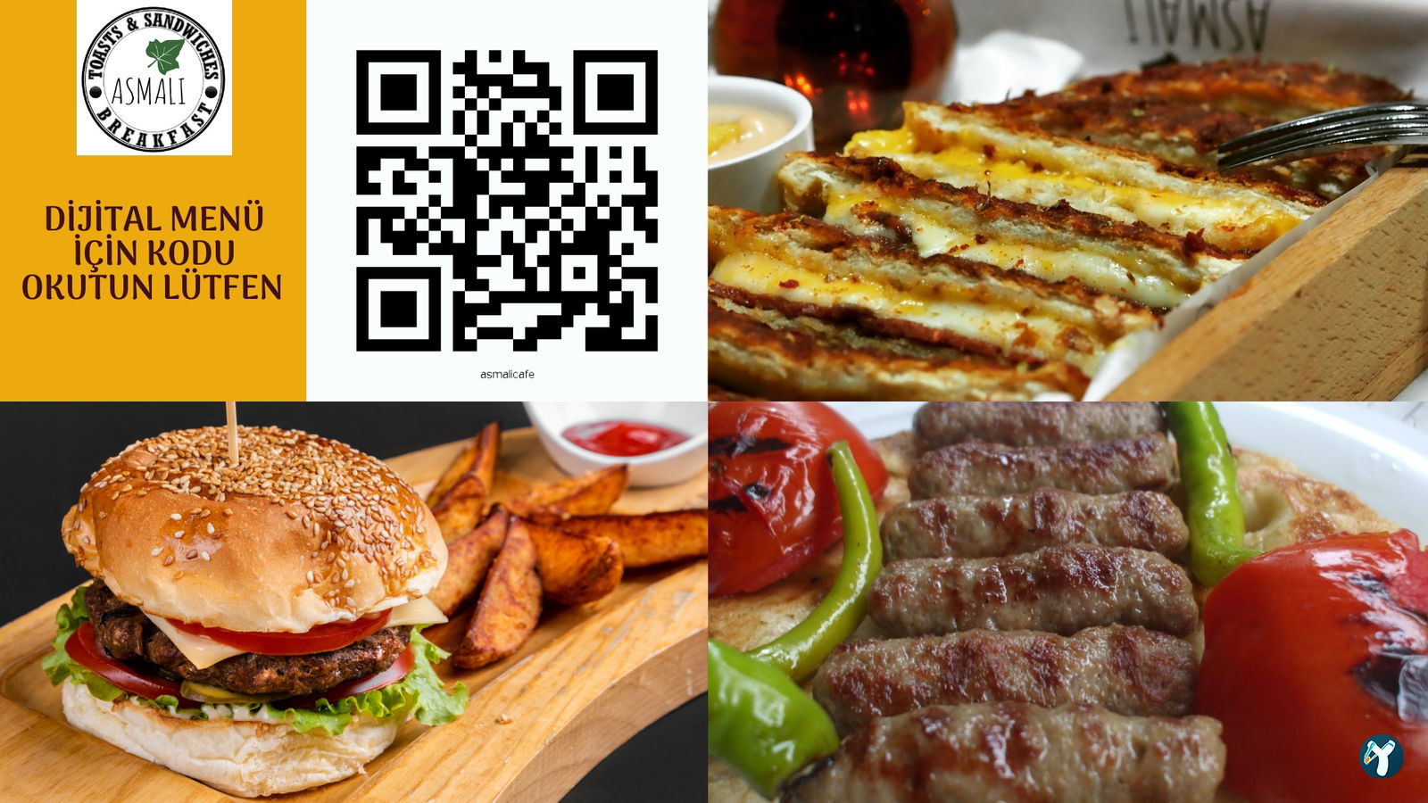 Asmalı Cafe Breakfast,Toast & Hamburgers