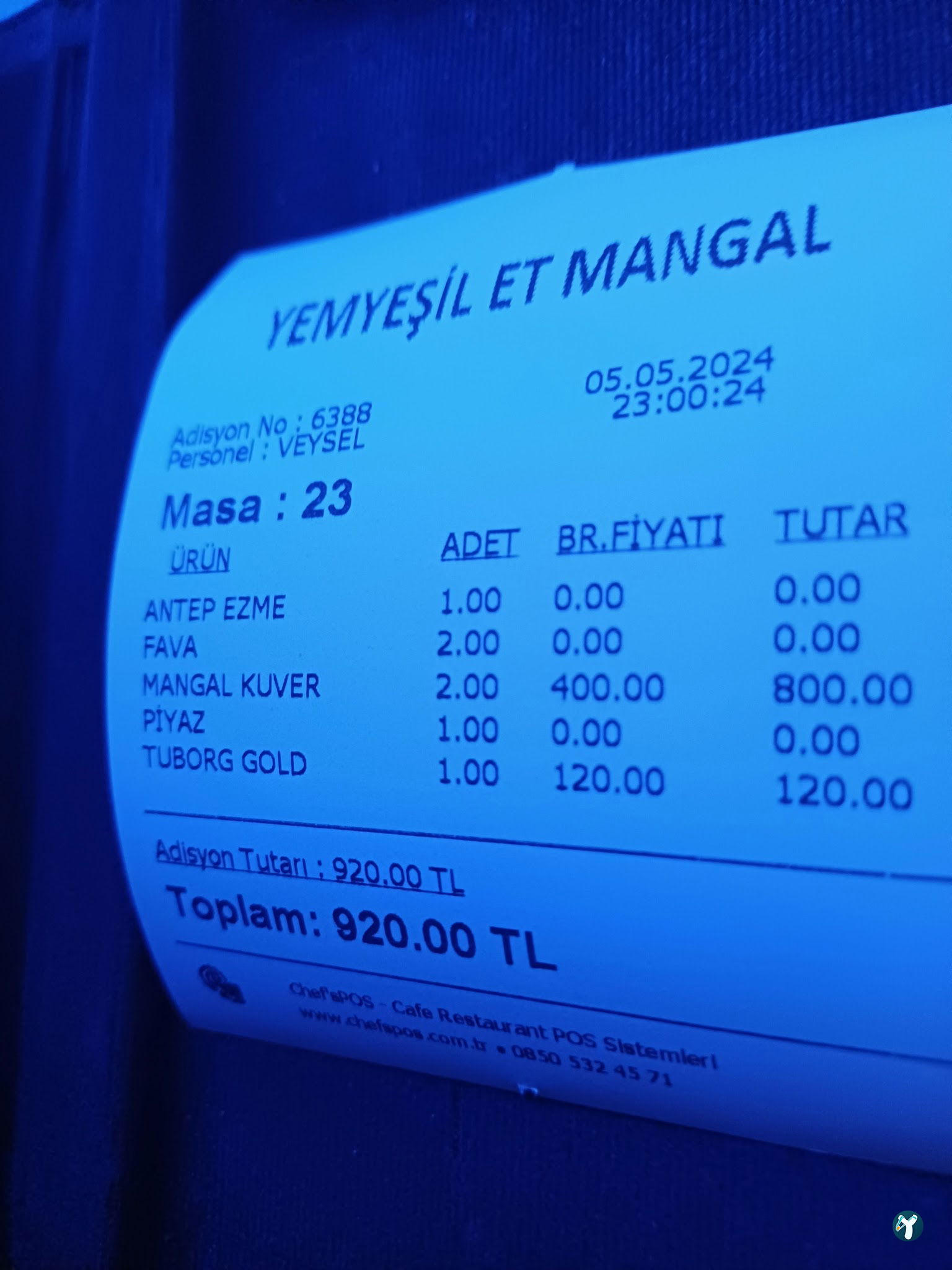 Yemyesil Et Mangal Kendin Pişir