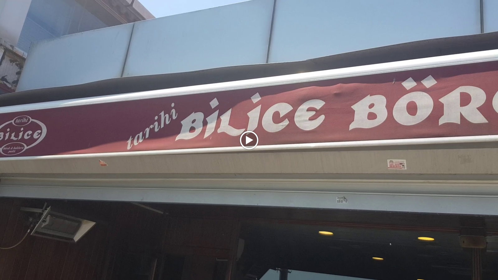 Historic Bilice Borek Shop
