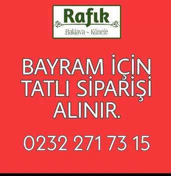 Rafık Künefe Ve Baklava resimleri