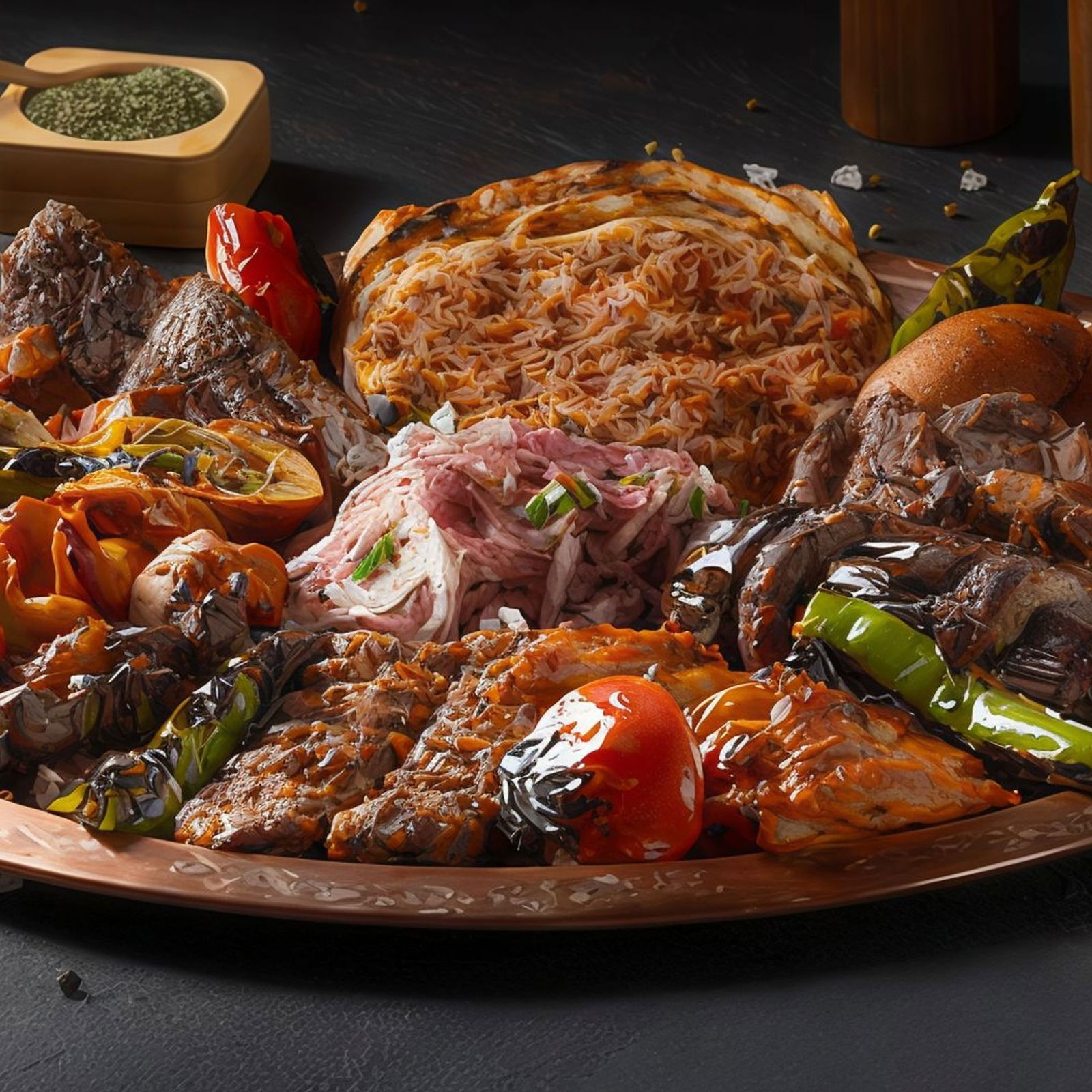 Süper Karışık Tepsi