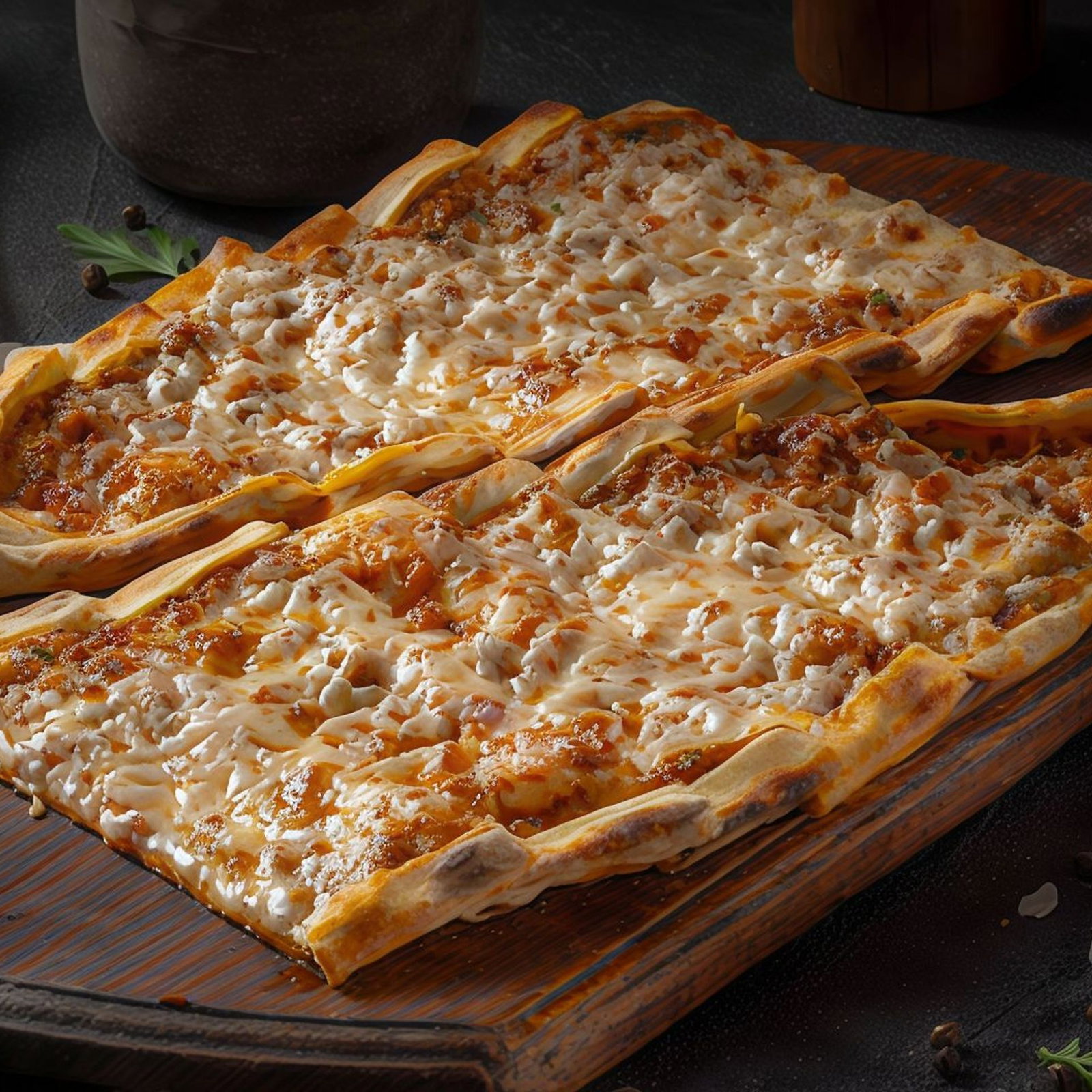 Kıymalı Kaşarlı Pide