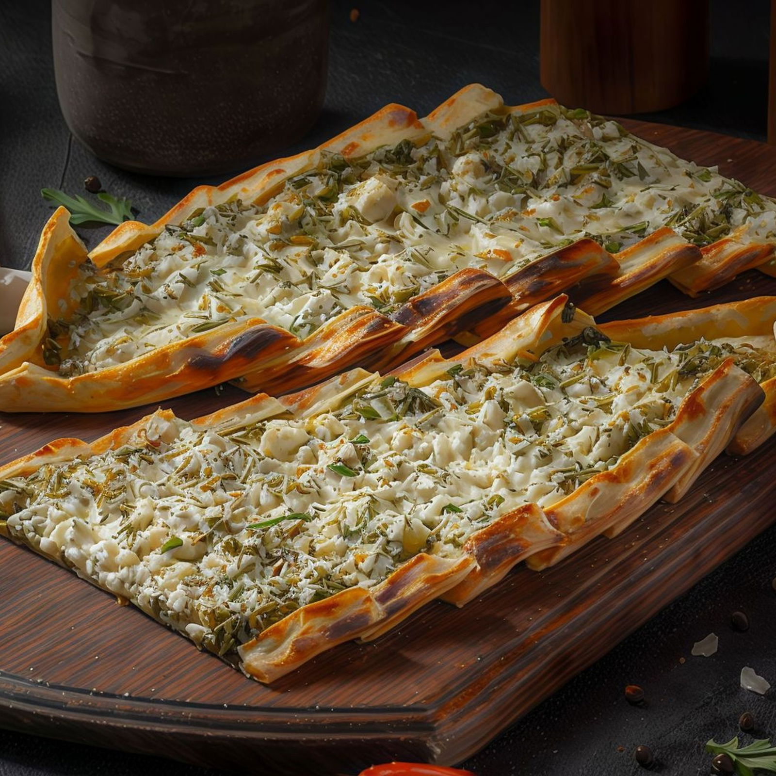 Ispanaklı Peynirli Pide