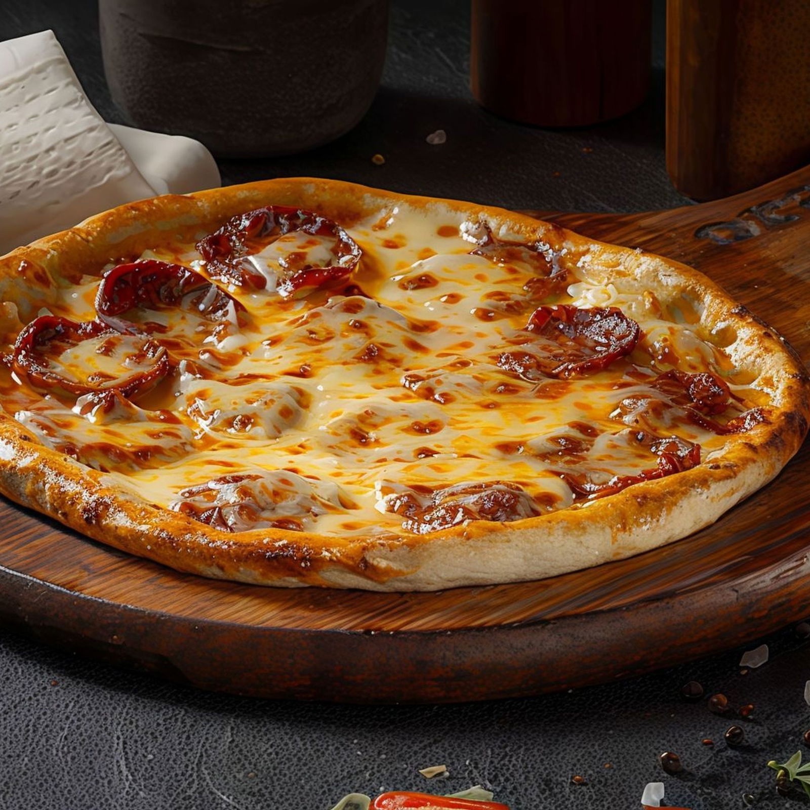 Sucuklu Kaşarlı Pide