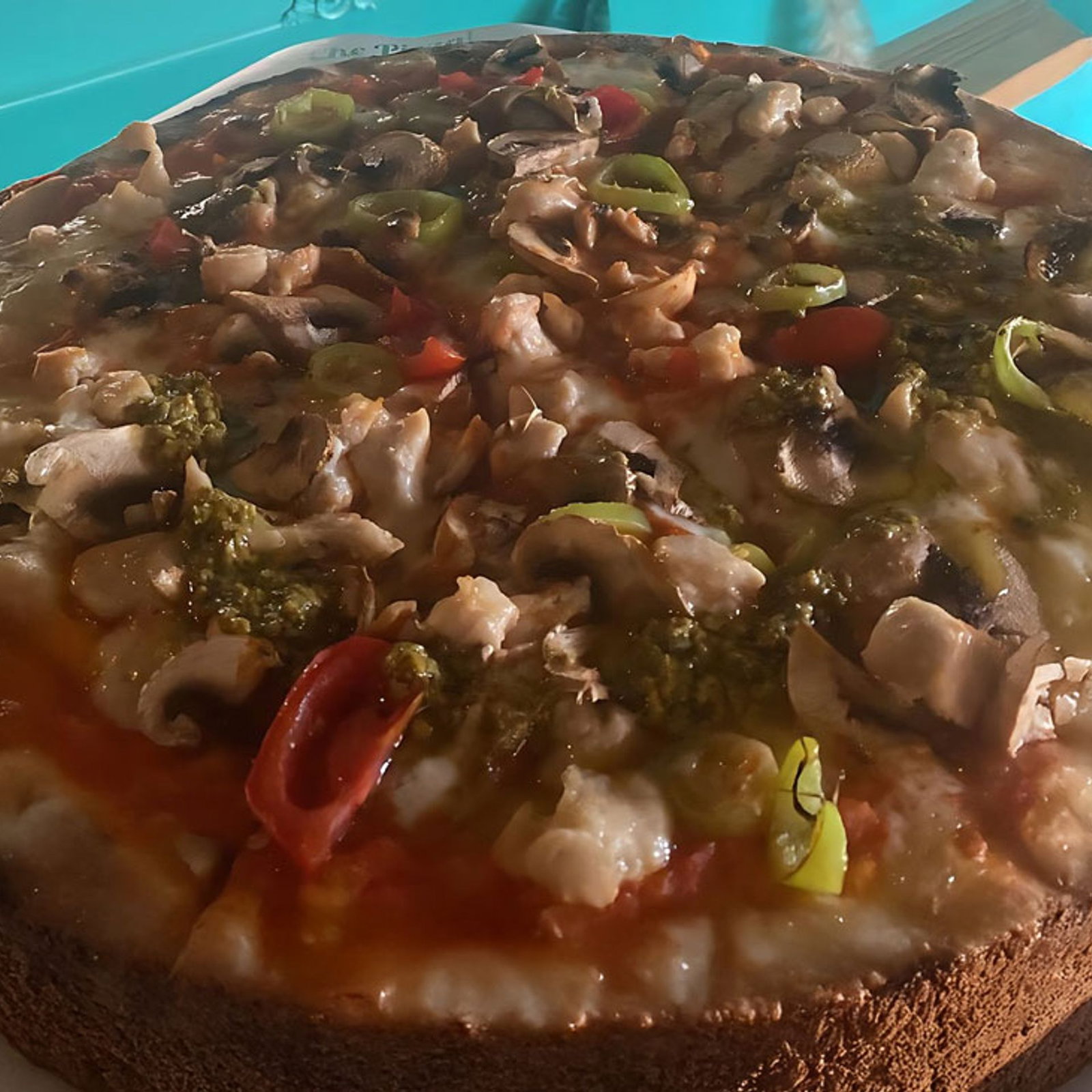 Pollo Pesto Pizza (Küçük)