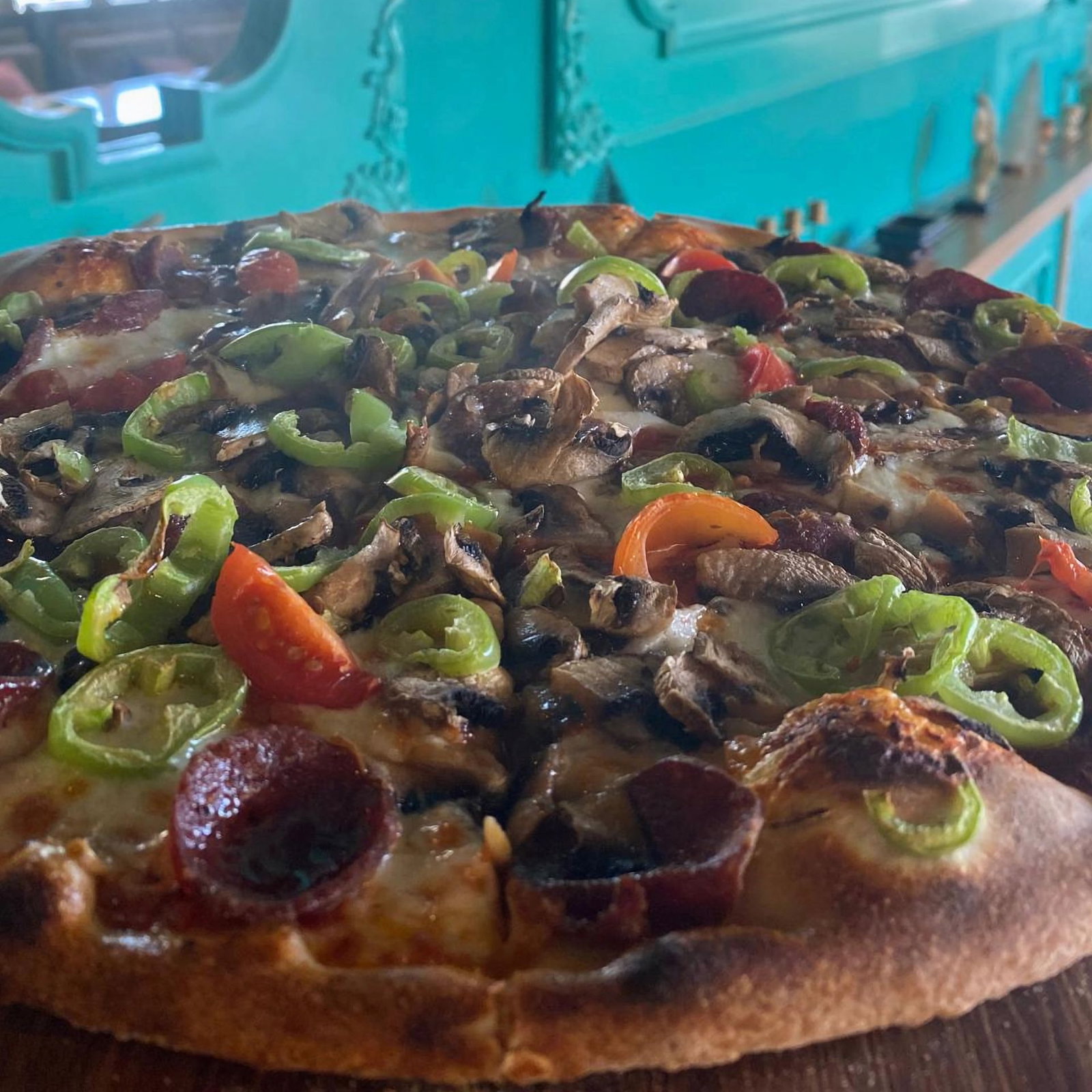 Tire Kasap Sucuk Pizza (Büyük)