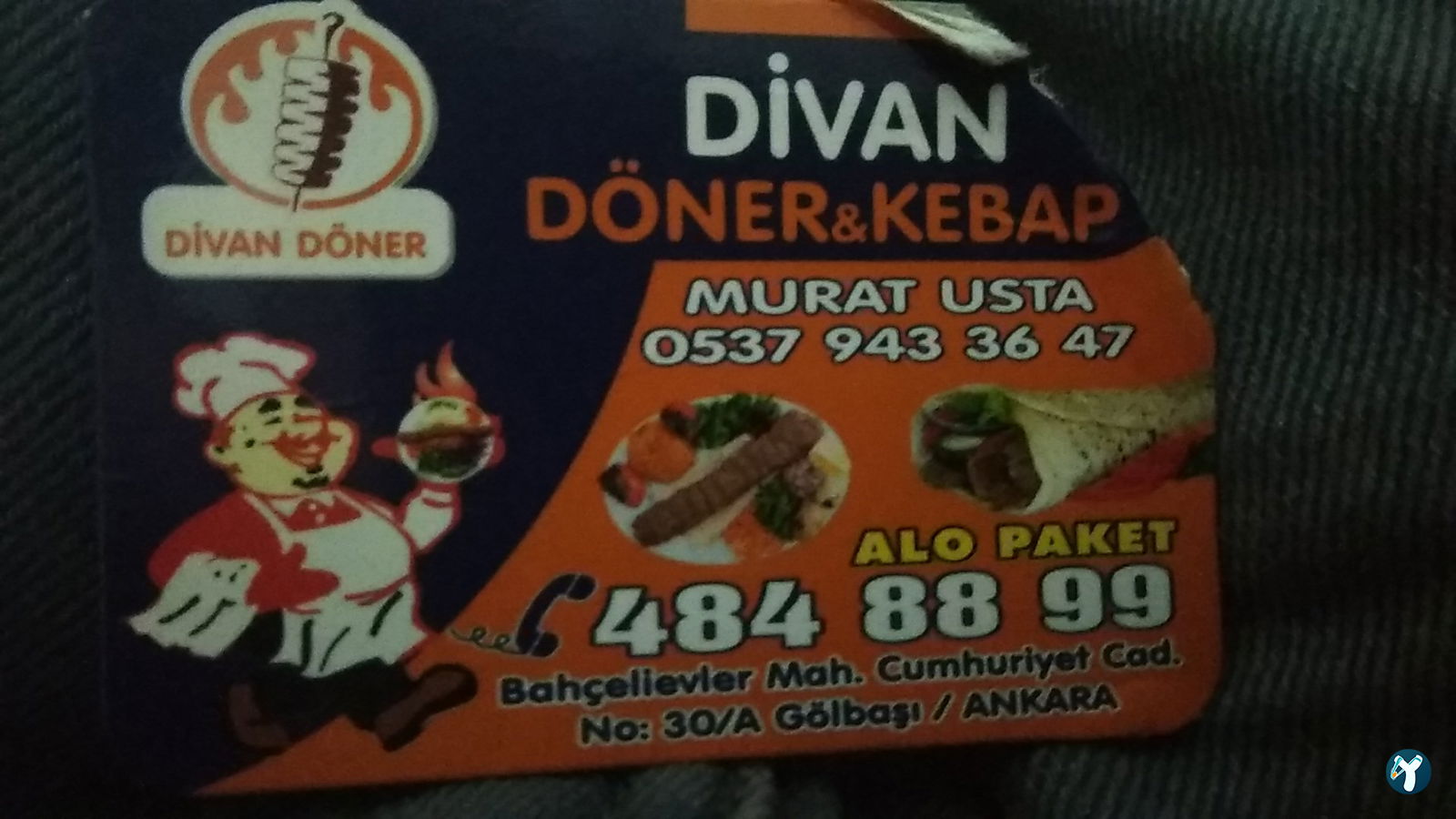 Di̇van Döner Ve Kebap