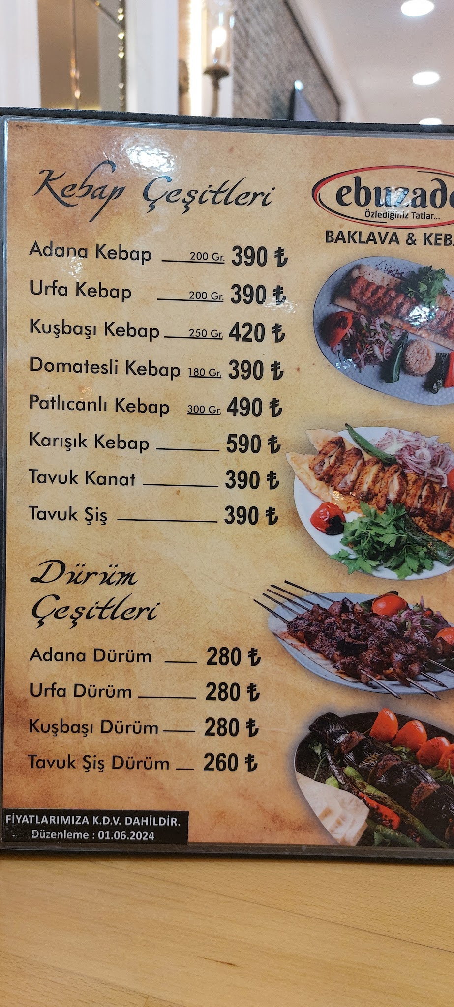 Ebuzade Restoran - Özikizler Künefe Baklava Silivri