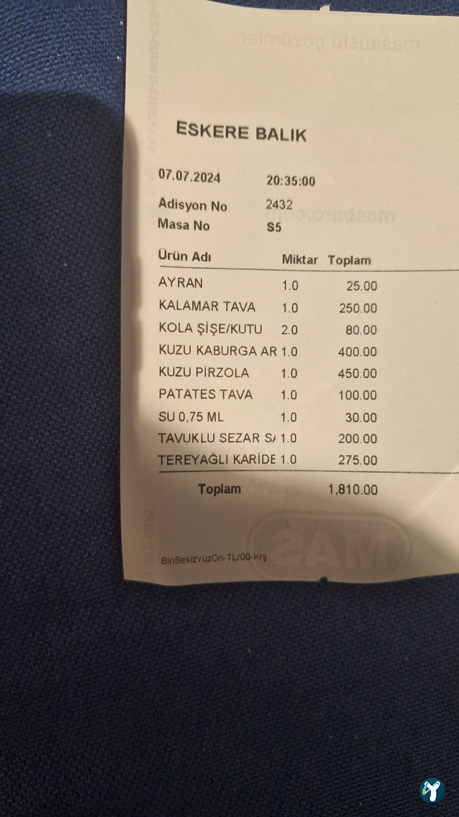 Eşkere Restaurant