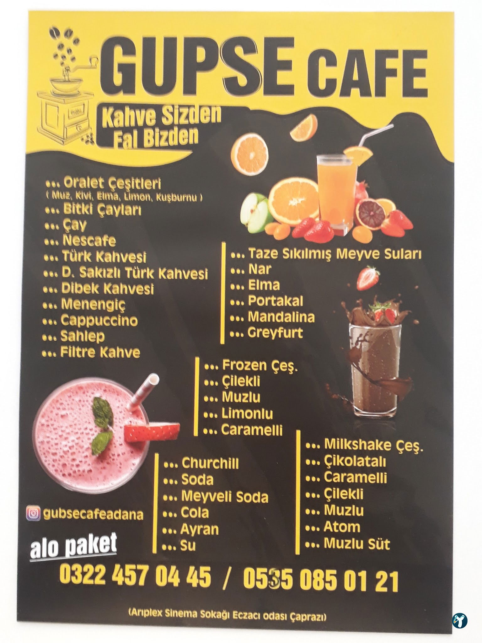 Fal Adana Gupse Cafe &Bistro